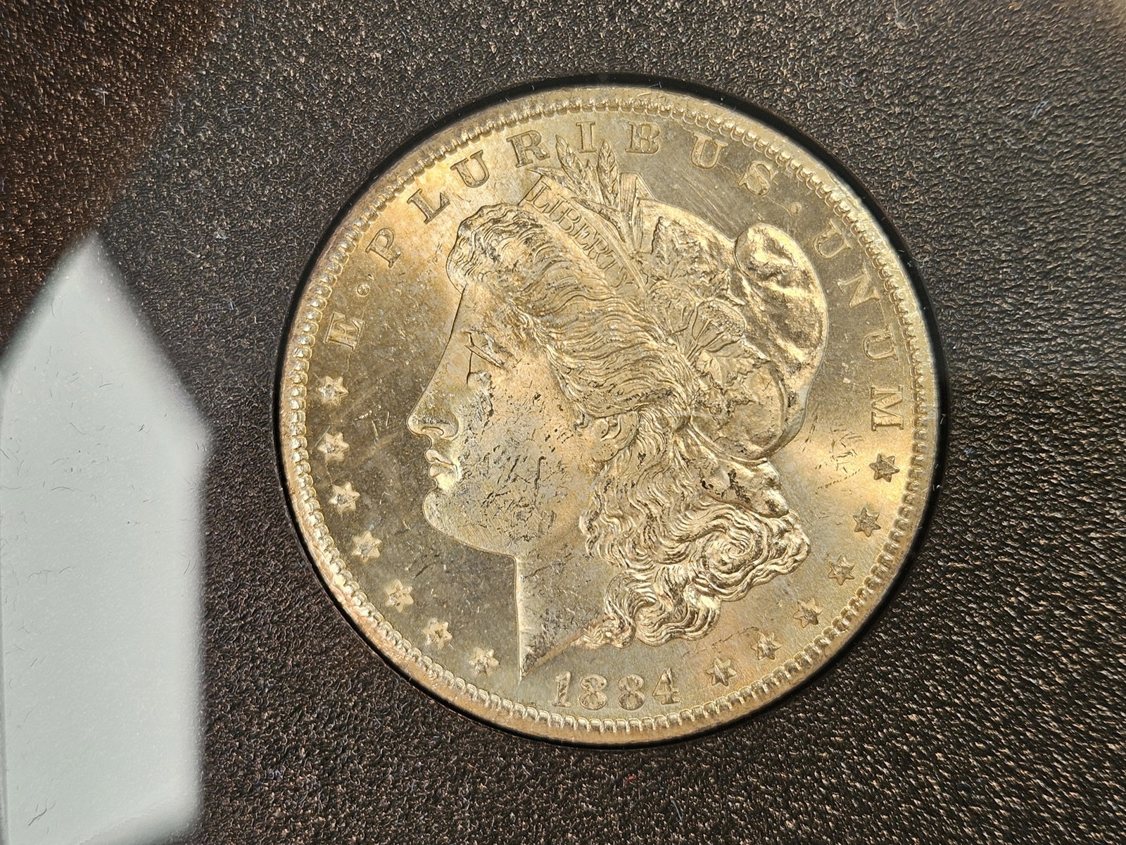 ** KEY DATE ** GSA 1884-CC Morgan Dollar in Very Choice Brilliant Uncirculated plus - 7