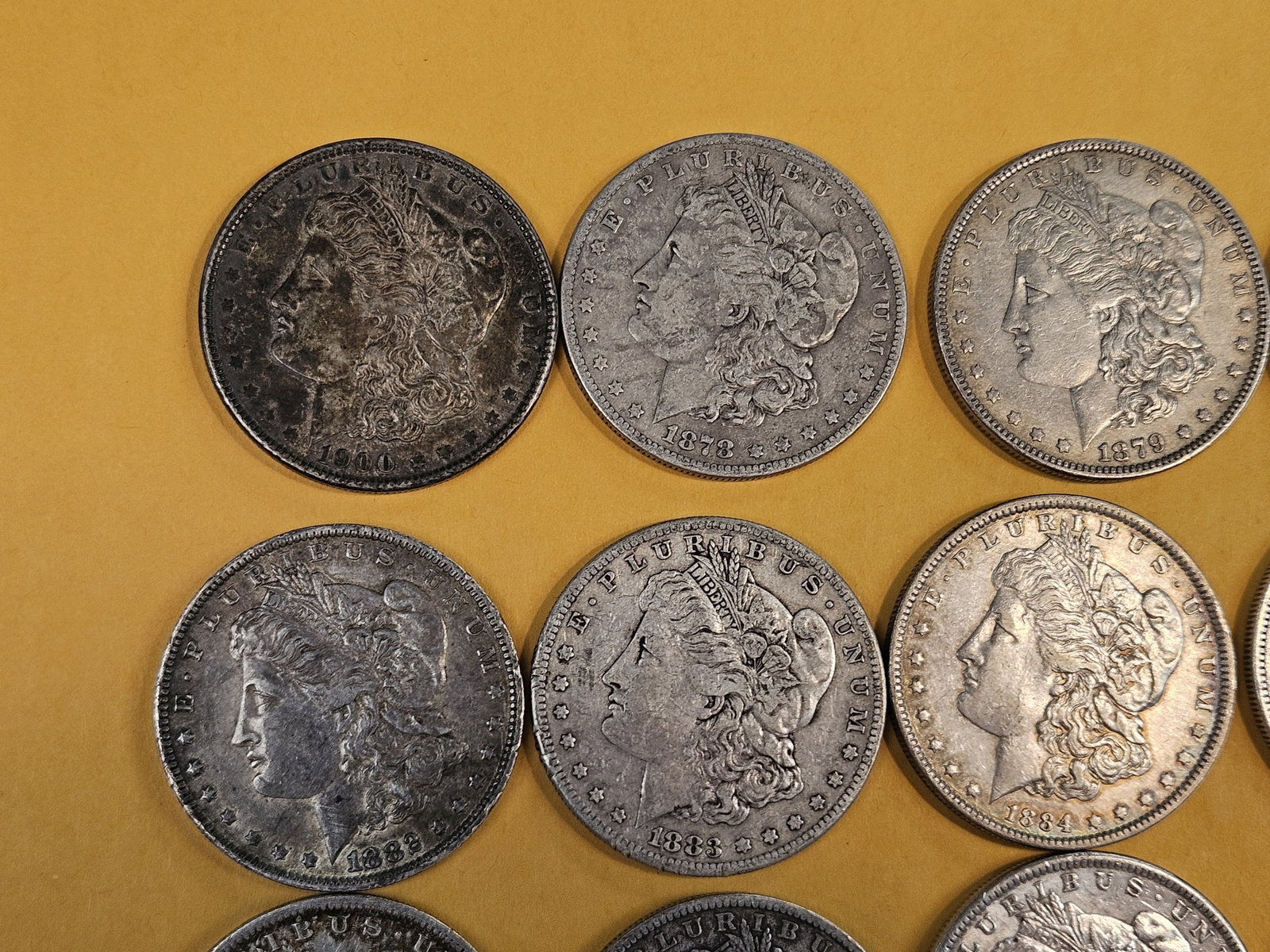 ** FULL ROLL ** Twenty Morgan Silver Dollars - 2