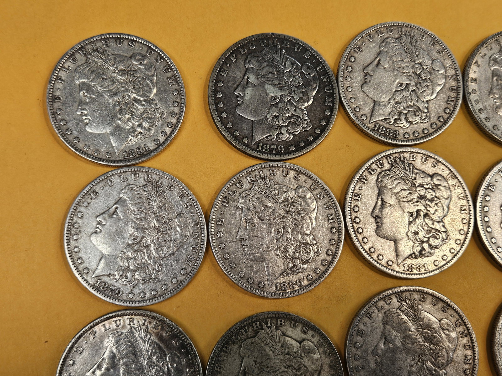 ** FULL ROLL ** Twenty Morgan Silver Dollars - 2