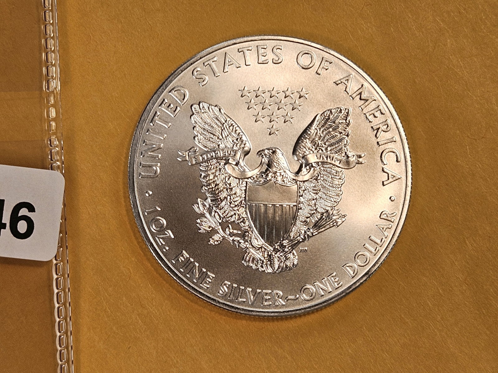 GEM Brilliant Uncirculated 2011 American Silver Eagle - 2