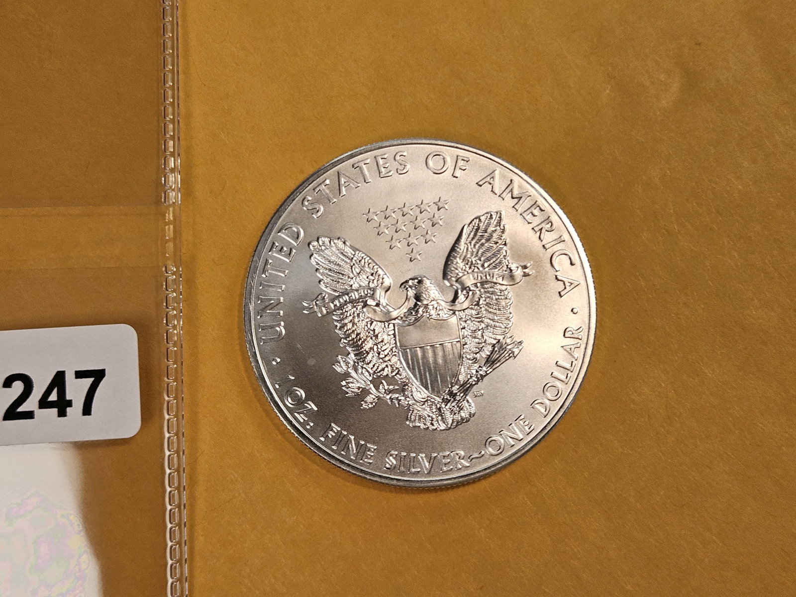 GEM Brilliant Uncirculated 2011 American Silver Eagle - 2