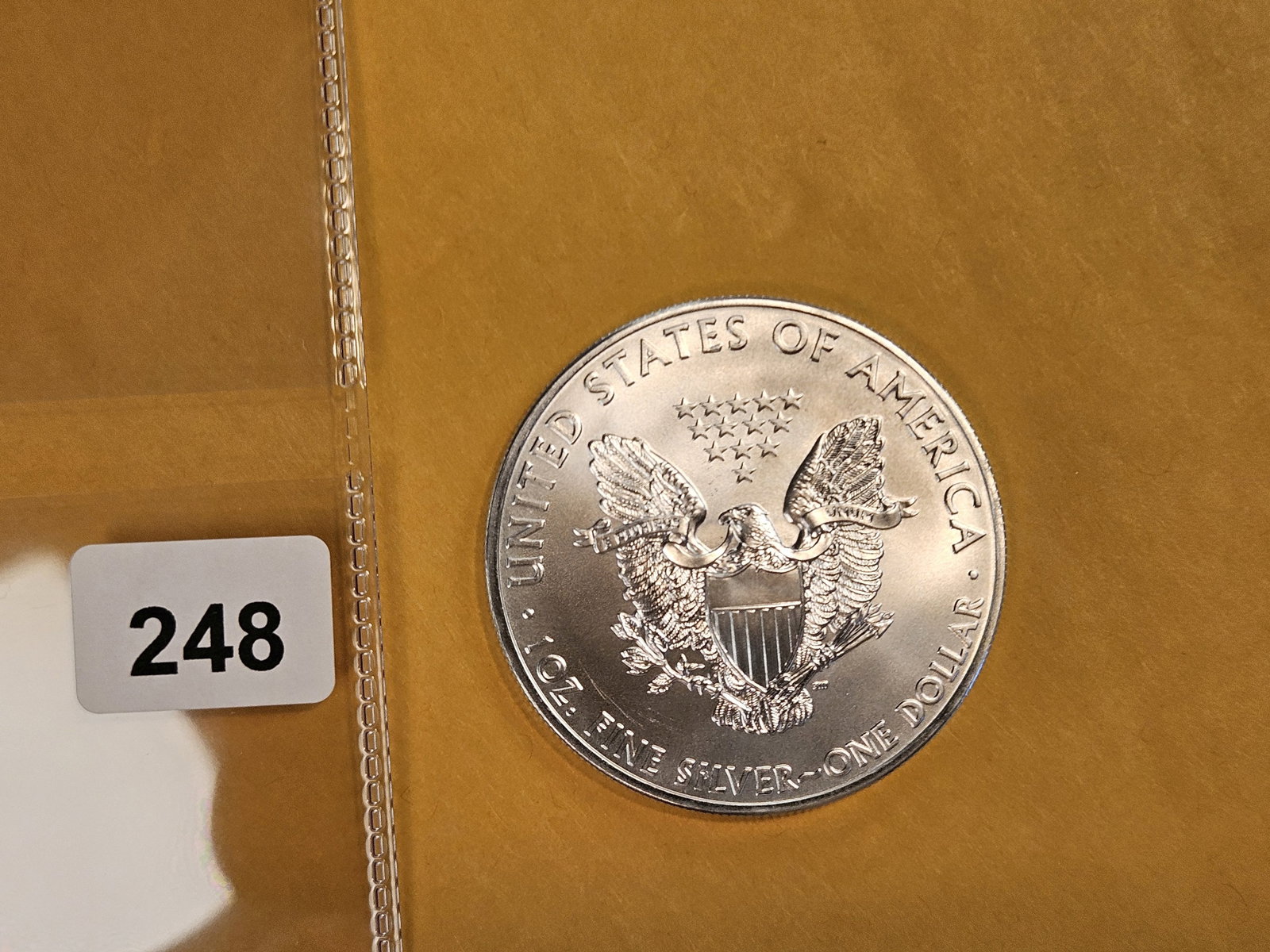 GEM Brilliant Uncirculated 2011 American Silver Eagle - 2