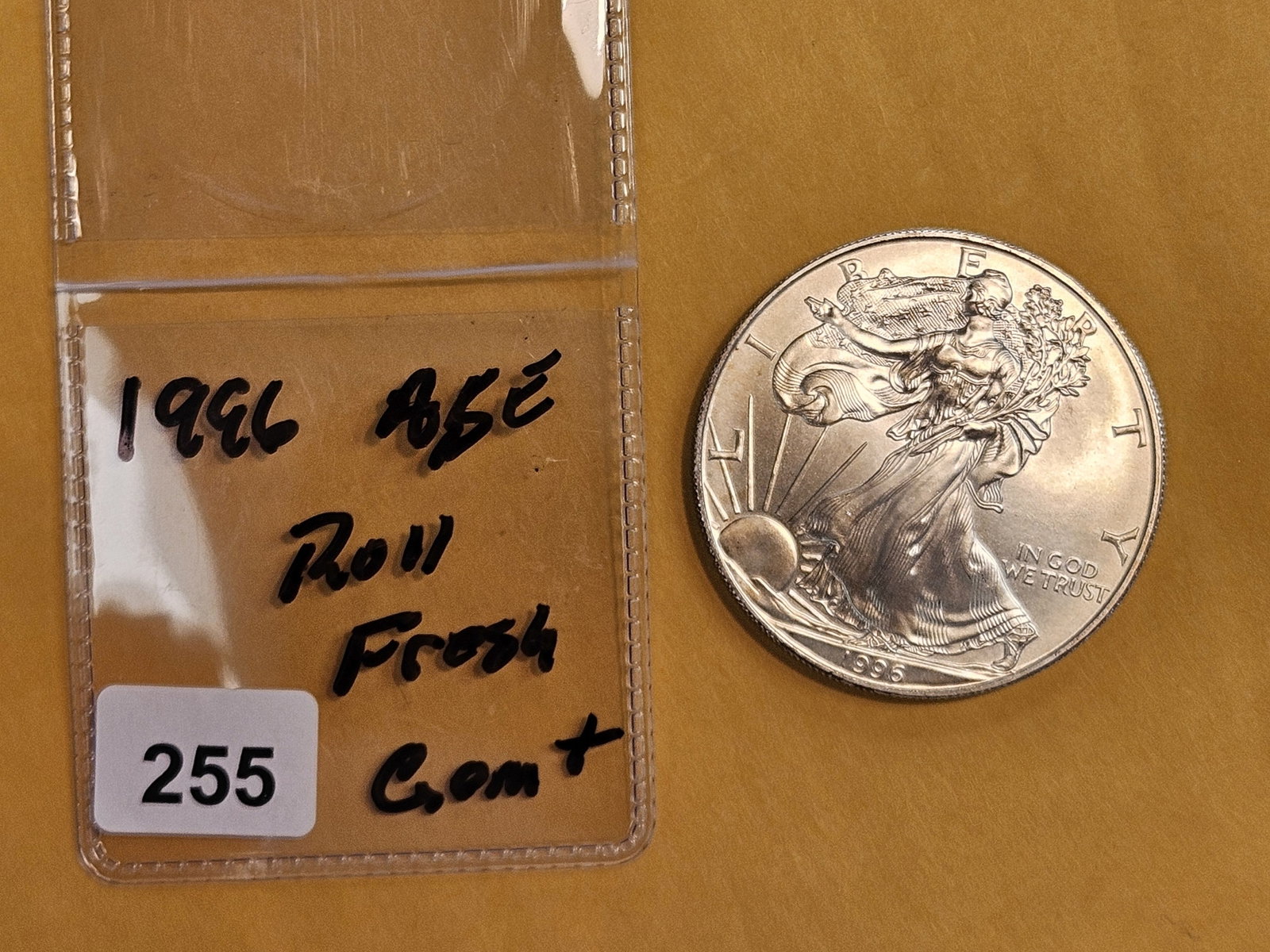 GEM Brilliant Uncirculated 1996 American Silver Eagle - 2