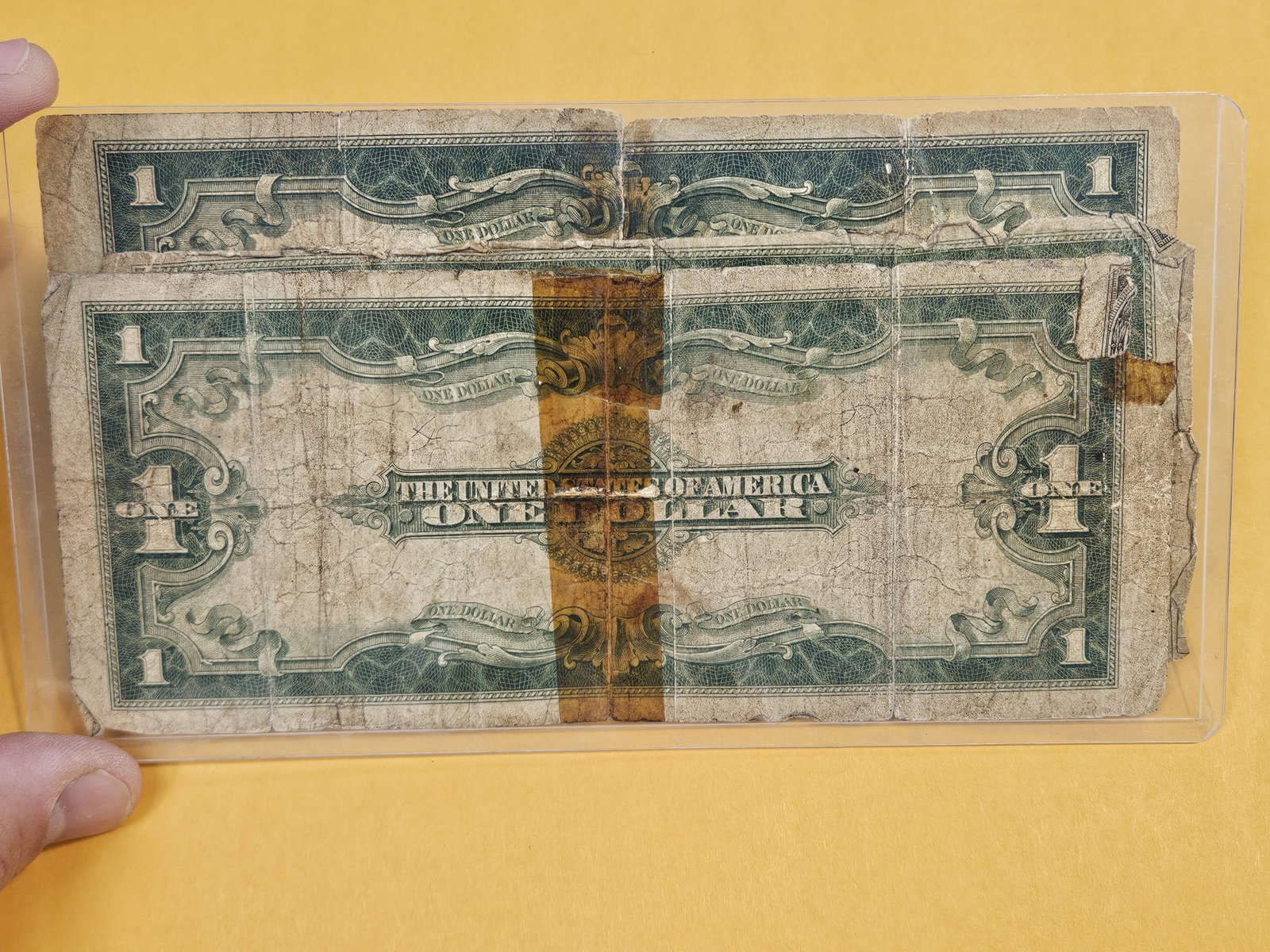 Three Large-Size, Series of 1923 One Dollar Silver Certificates - 3