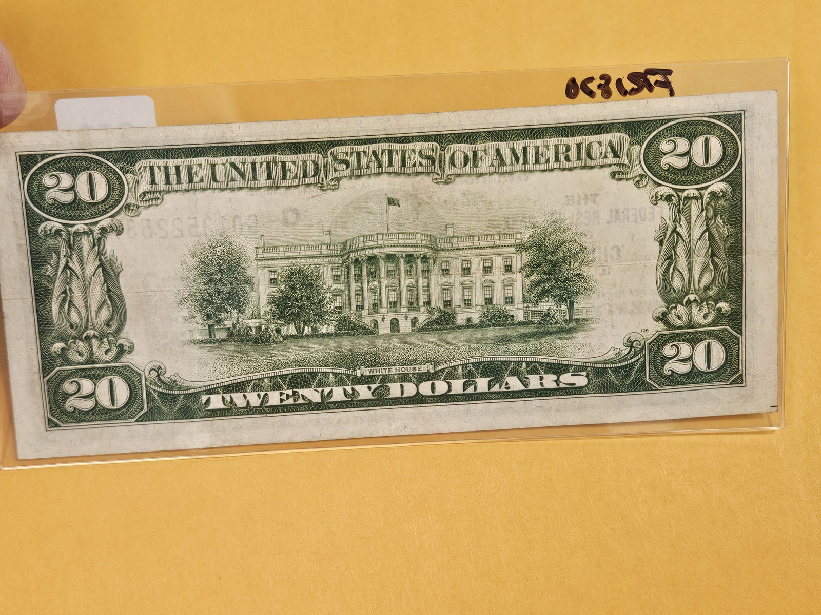 Series of 1929 Twenty Dollar National Currency in Very Fine - 2