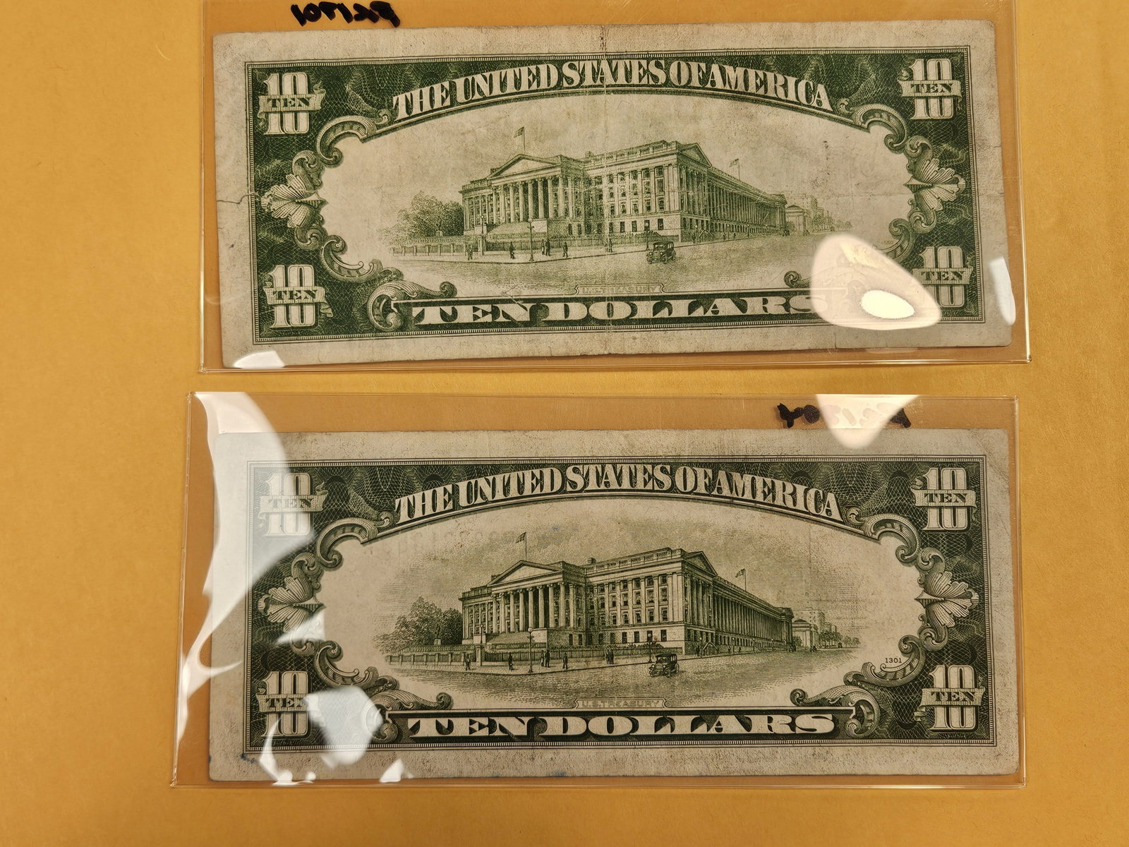 Series of 1934 and 1934-C Ten Dollar Silver Certificates - 3
