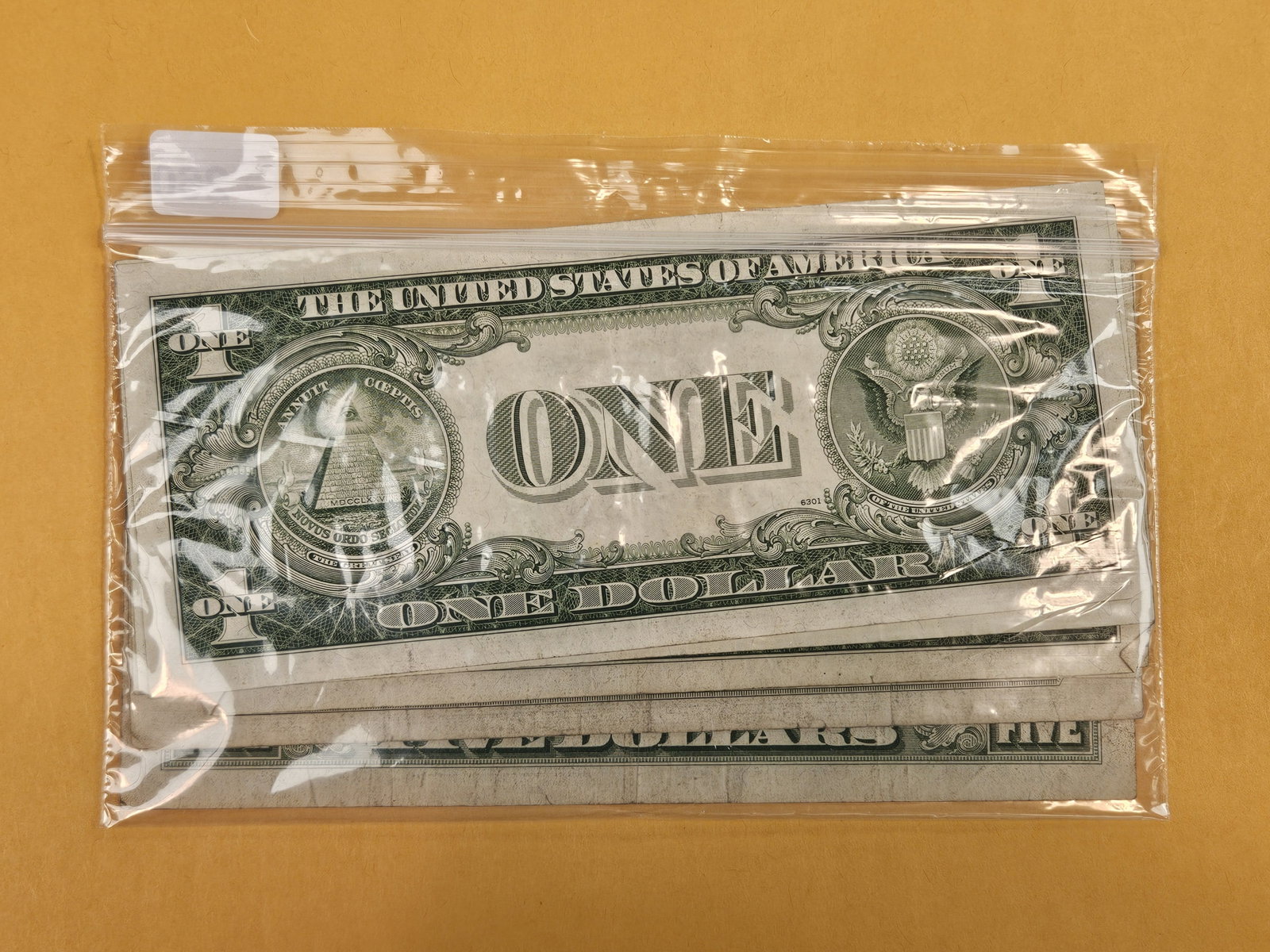 Nine Pieces of US Currency - 2