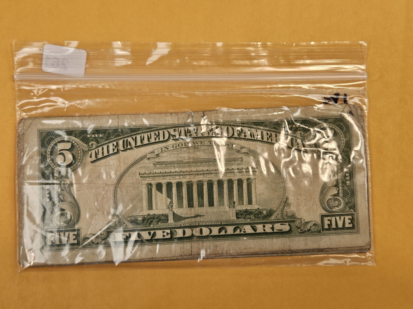 Eighteen $5 US Note Red Seals - 2