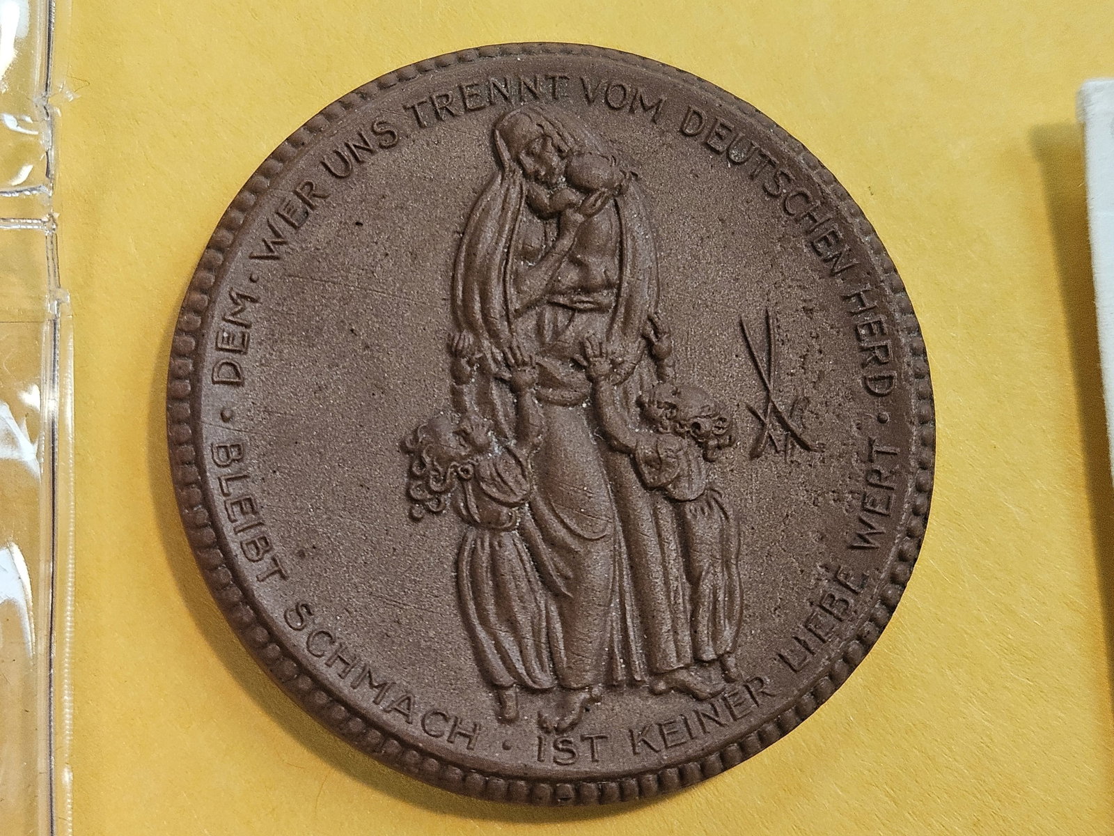 GEM Uncirculated 1921 Germany War Token 5 mark - 2