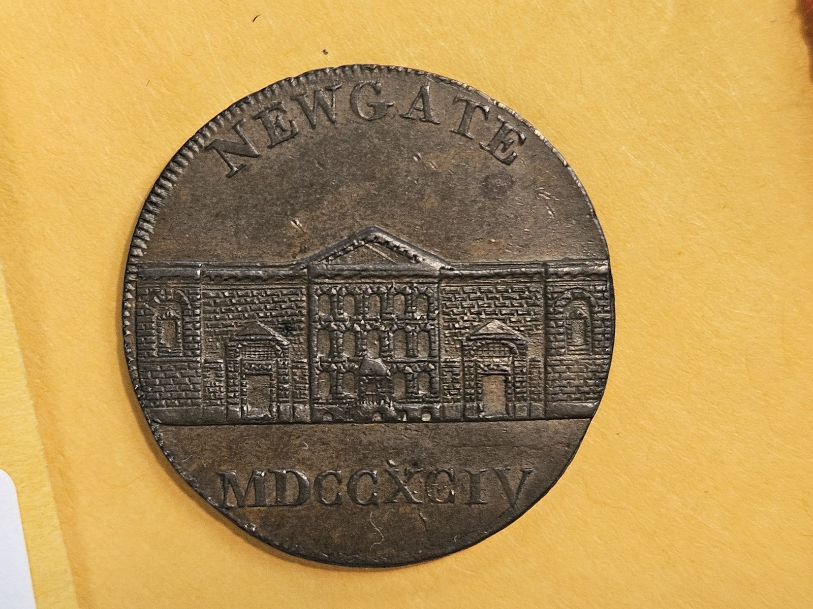 CONDER! 1794 Conder Token in About Uncirculated - 58 - 2