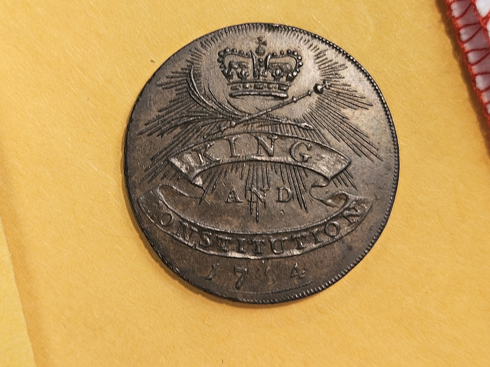 CONDER! 1794 Conder Token in About Uncirculated - 58 - 5