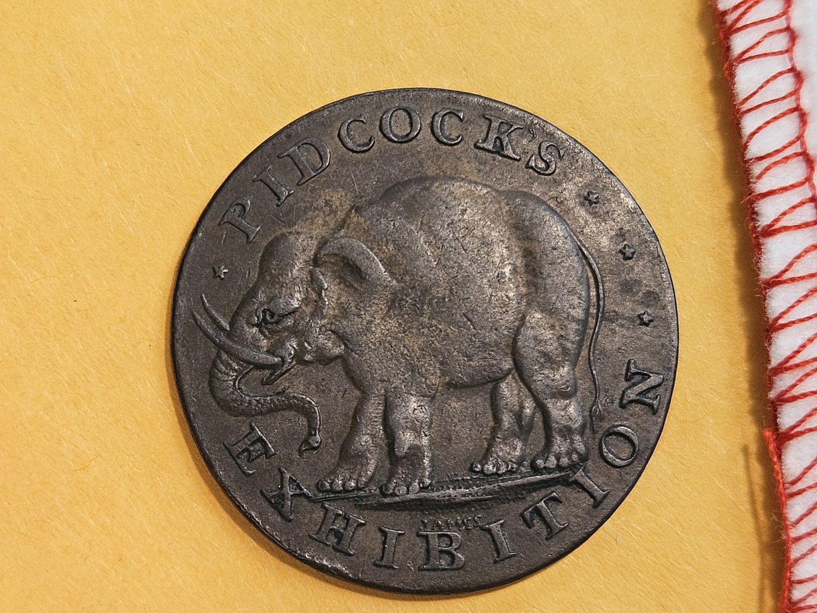 CONDER! No Date Middlesex Pidcocks Conder Token - 3
