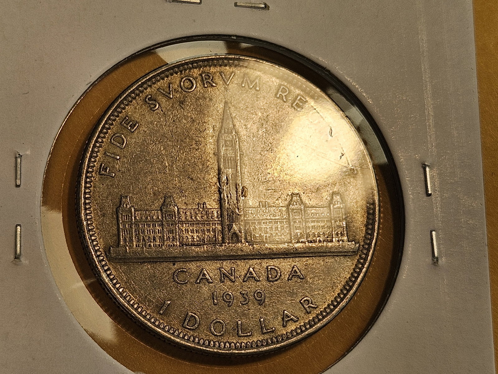 1939 Canada Silver Dollar - 3