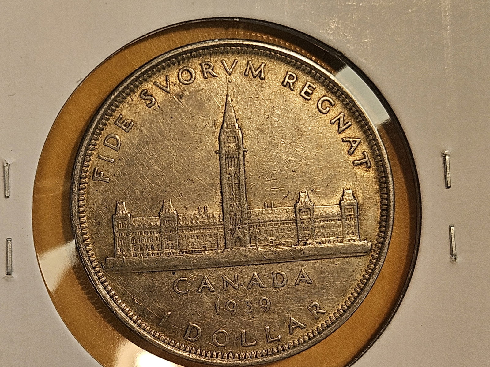 1939 Canada Silver Dollar - 4