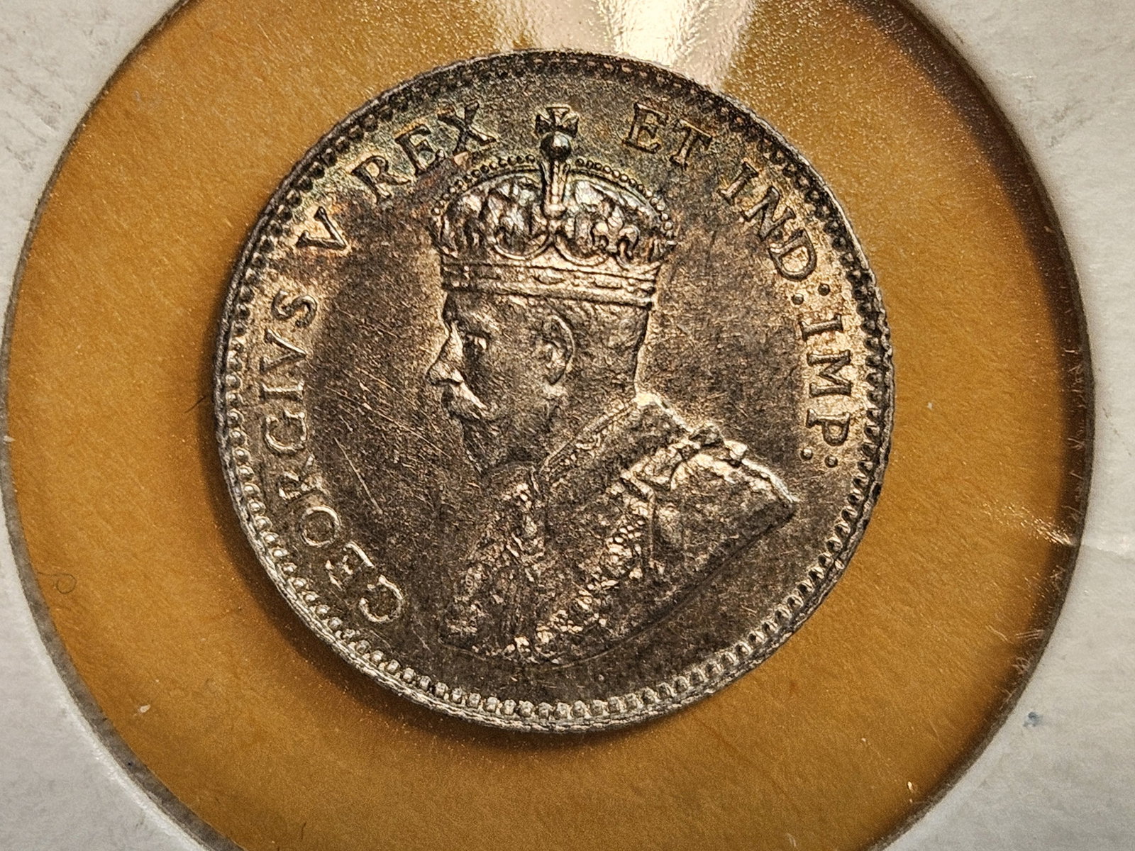 Brilliant Uncirculated 1911 Canada silver 5 cents - 4