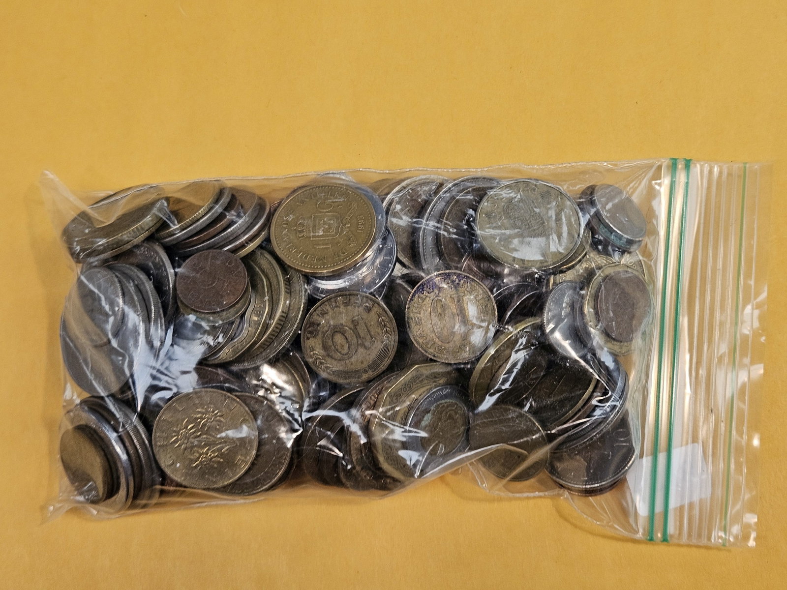 One and One-Half Pounds of mixed World Coins - 2