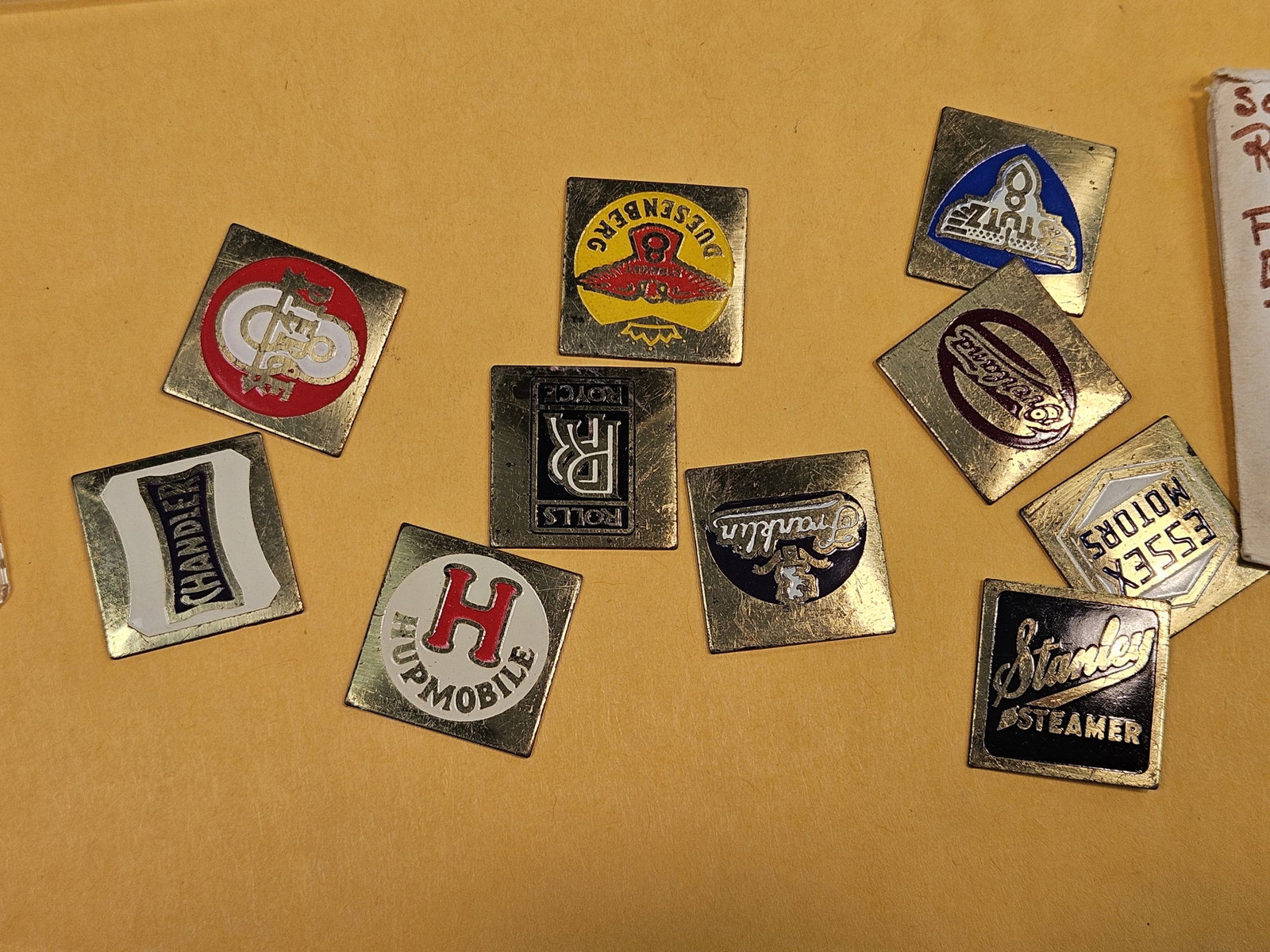 Ten neat miniature car plates - 3