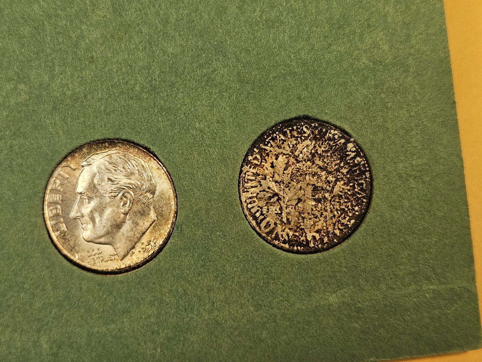 Partial set of GEM Brilliant Uncirculated Silver Roosevelt Dimes - 7