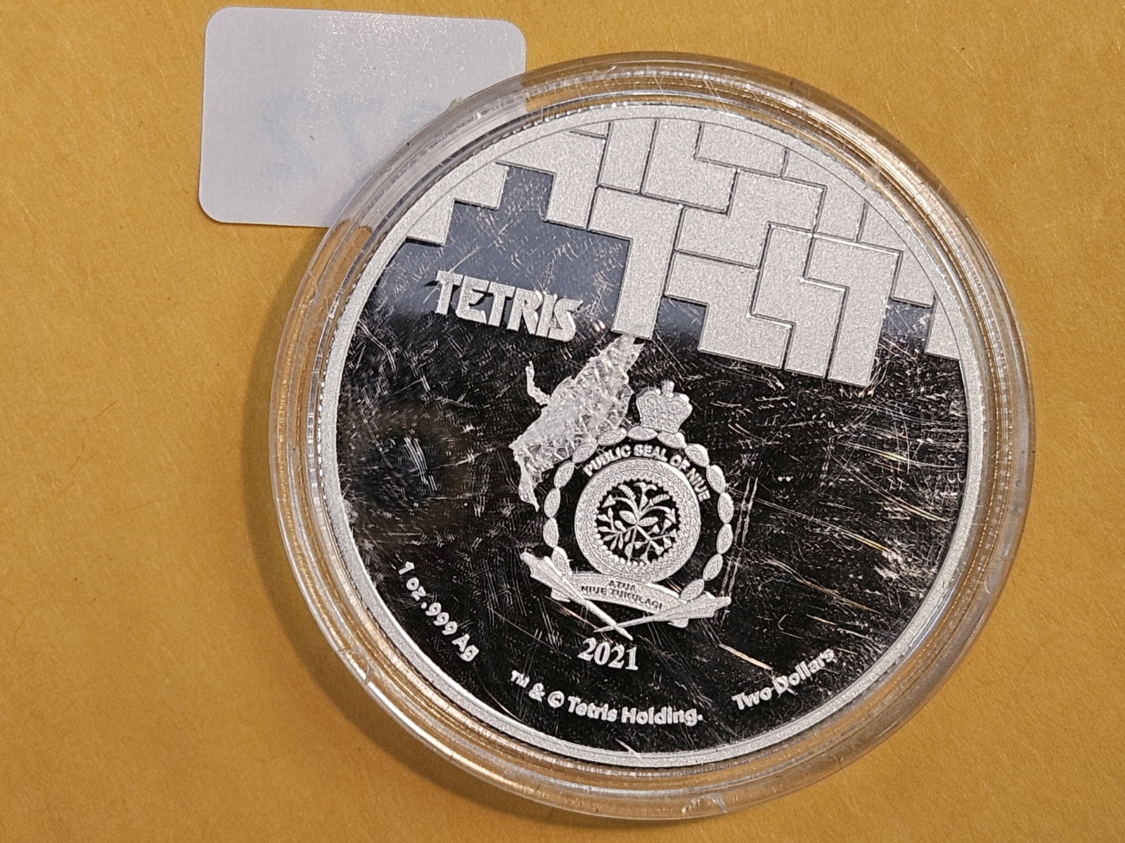 One Troy ounce .999 fine silver art round - 2
