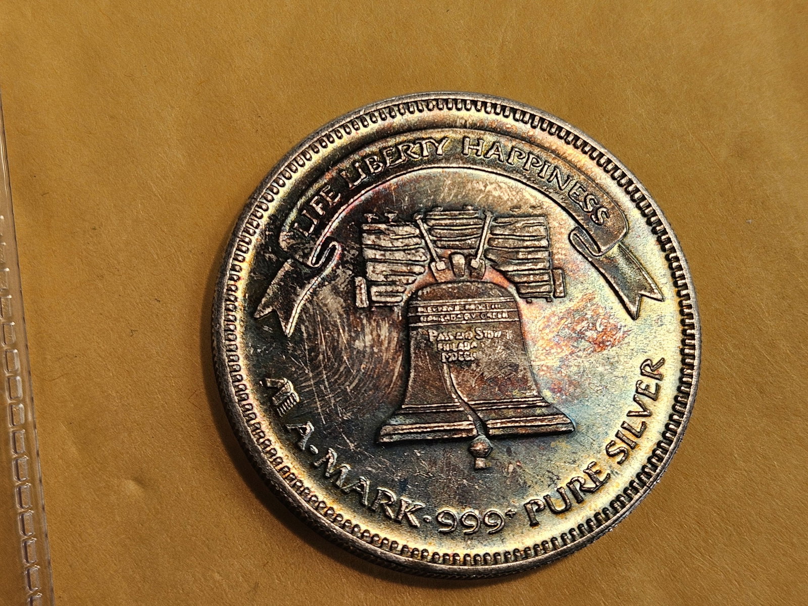 One Troy ounce .999 fine silver art round - 3