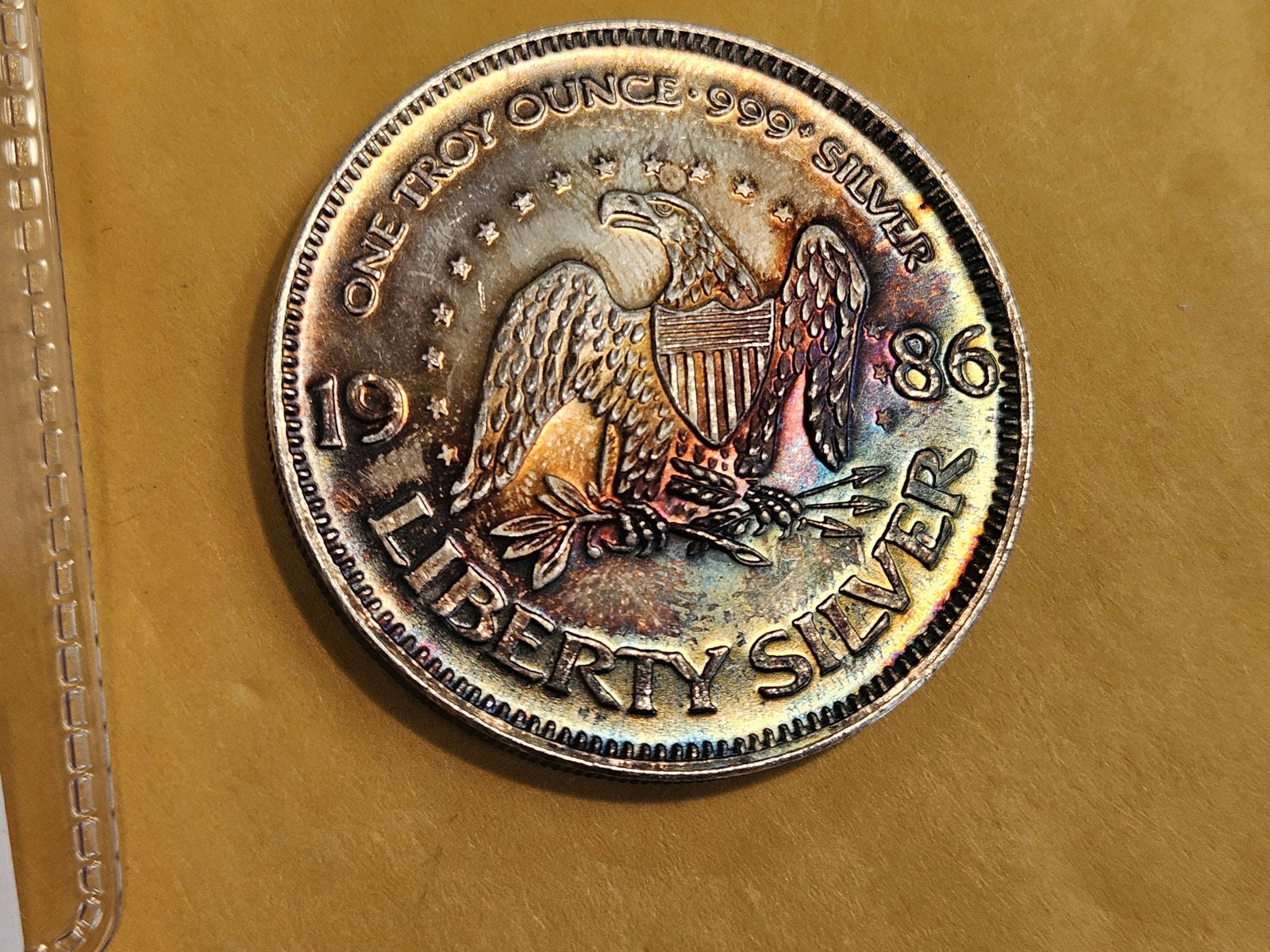 One Troy ounce .999 fine silver art round - 4