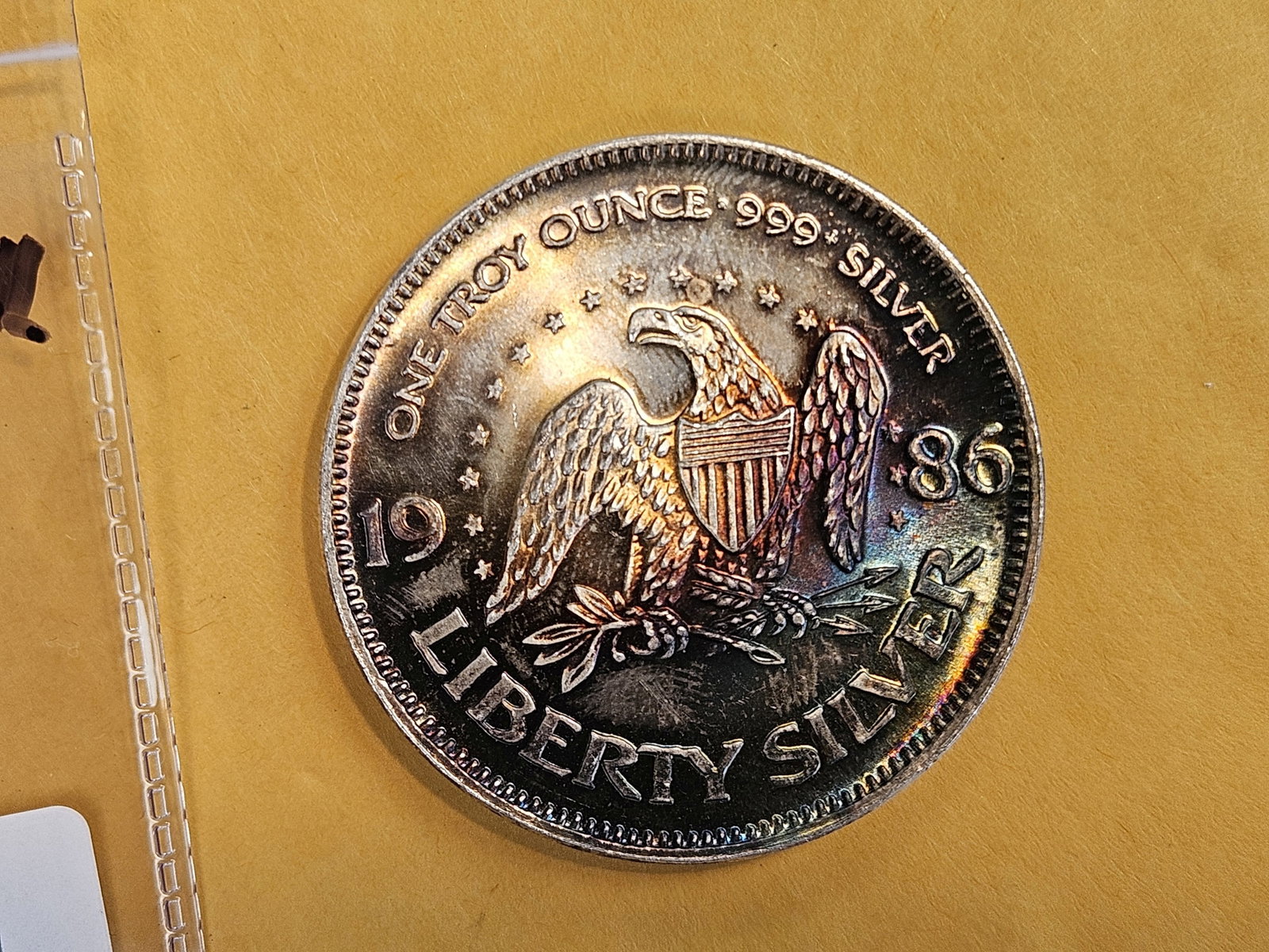 One Troy ounce .999 fine silver art round - 5