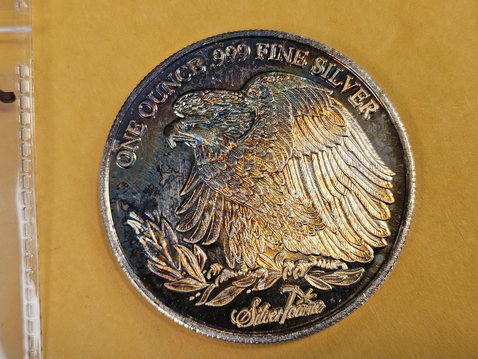 One Troy ounce .999 fine silver art round - 2