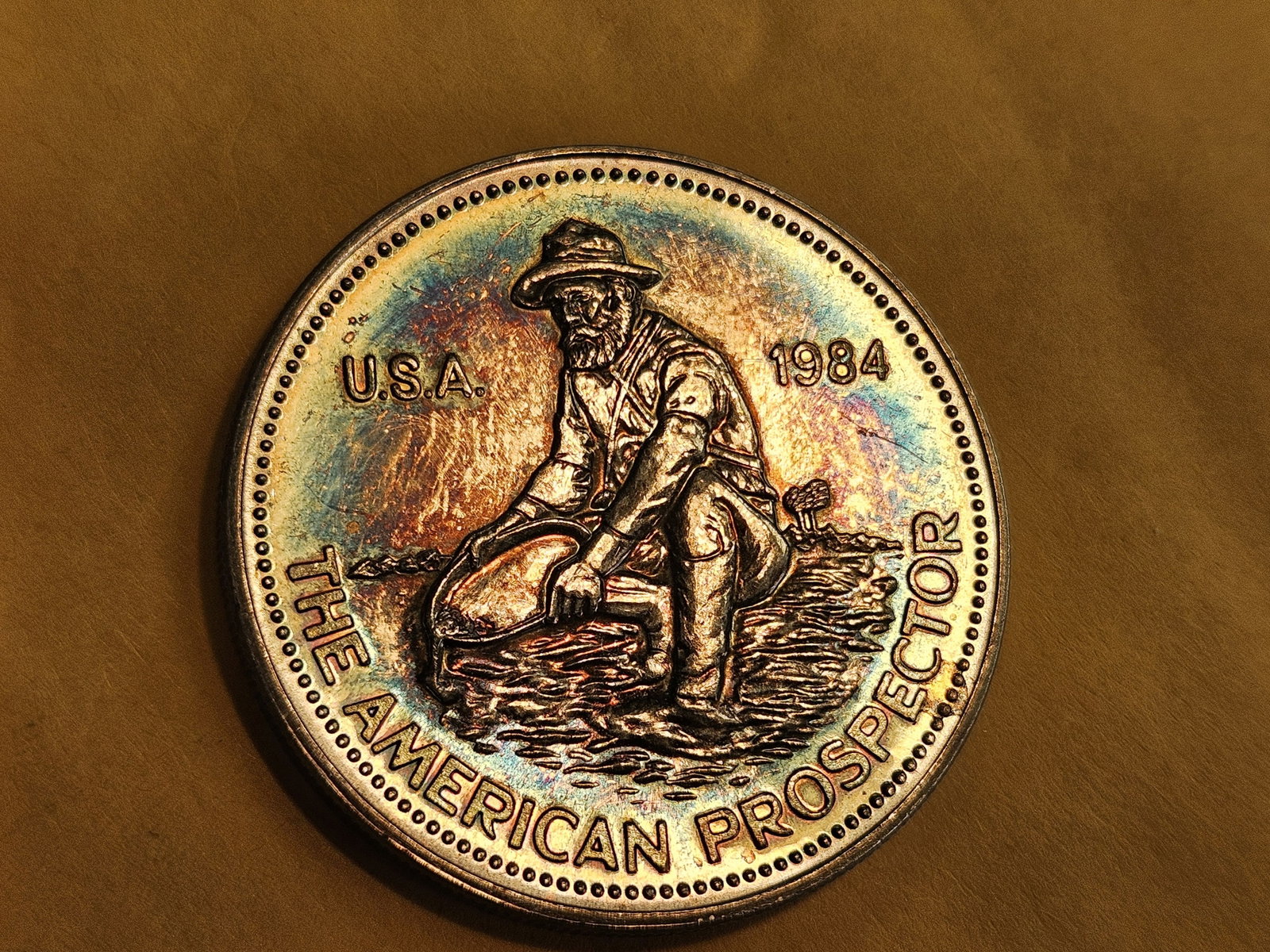 One Troy ounce .999 fine silver art round - 4