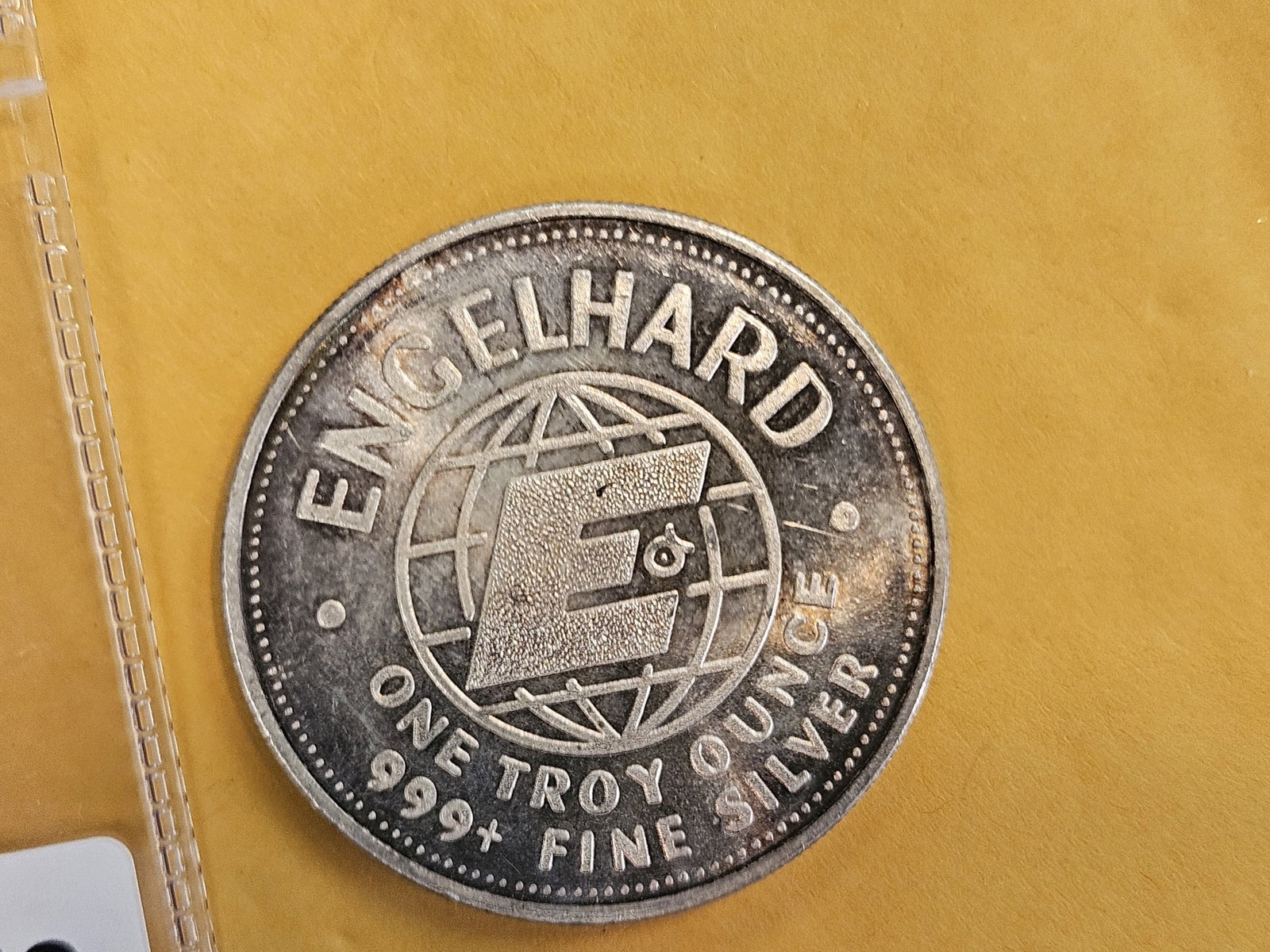 One Troy ounce .999 fine silver art round - 7