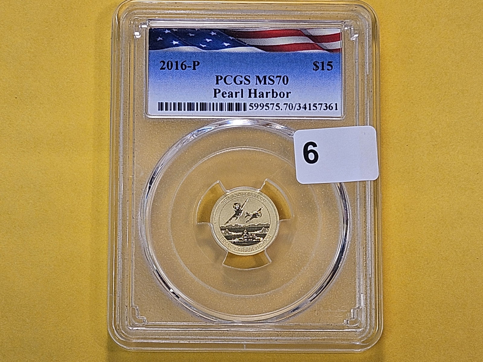 PERFECT GOLD! 2016 Tuvalu Gold Fifteen Dollars in Mint State 70 - 2
