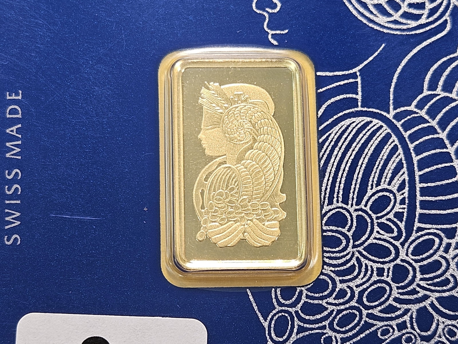 GOLD! PAMP Suisse 5 Gram .999 Fine Gold Bar: In Certified Assay Holder