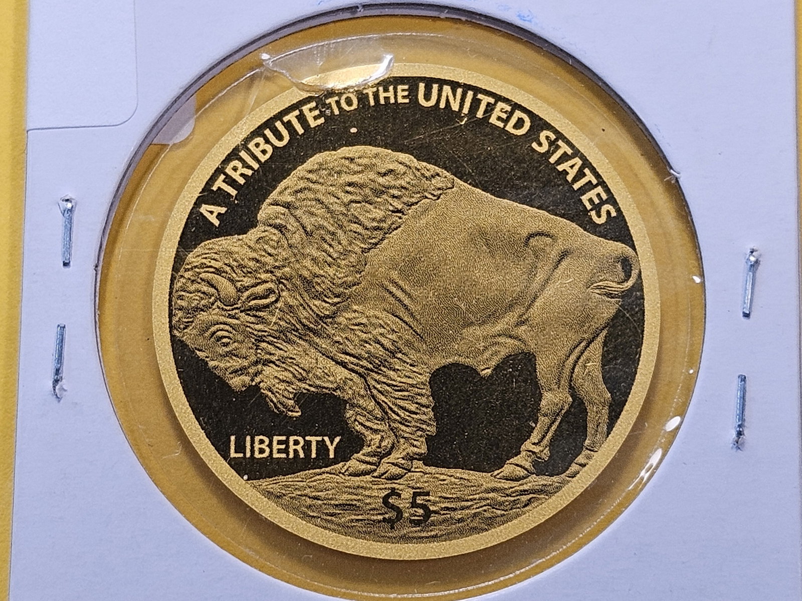 GOLD! GEM Proof 2018 Cook Islands Gold Five Dollars - 4