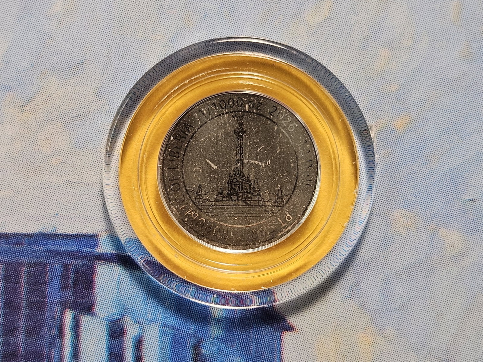 PLATINUM! GEM 2026 Liberia Platinum Twelve Dollars - 4