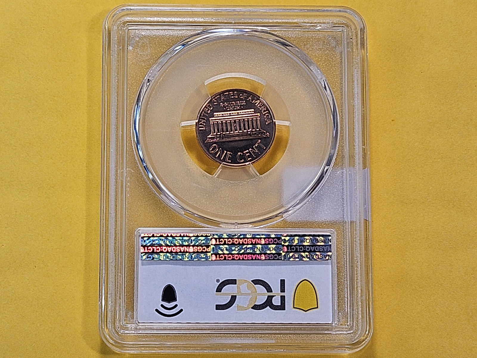 PCGS 1963 Lincoln Memorial Cent in Proof 67 Red - 3