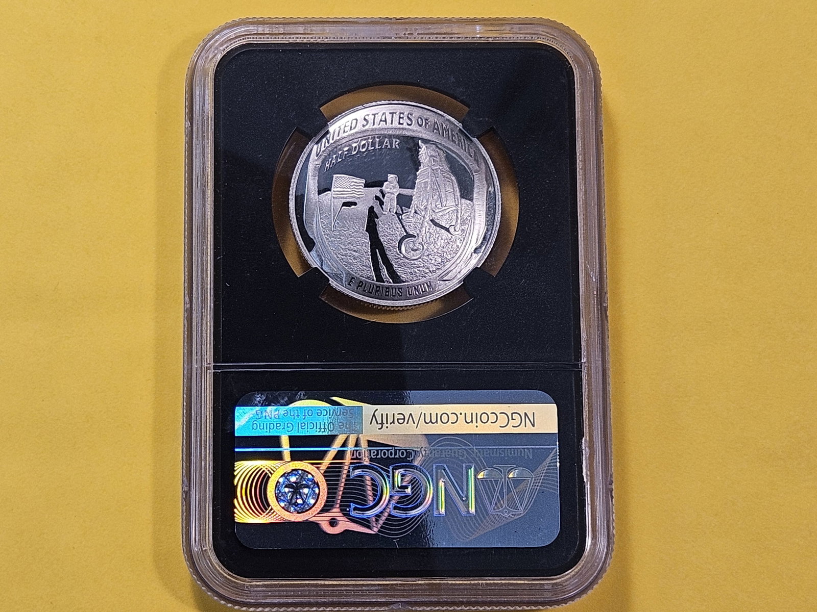 NGC 2019-S Apollo 11 Commemorative Half Dollar in Proof 69 Ultra Cameo - 3
