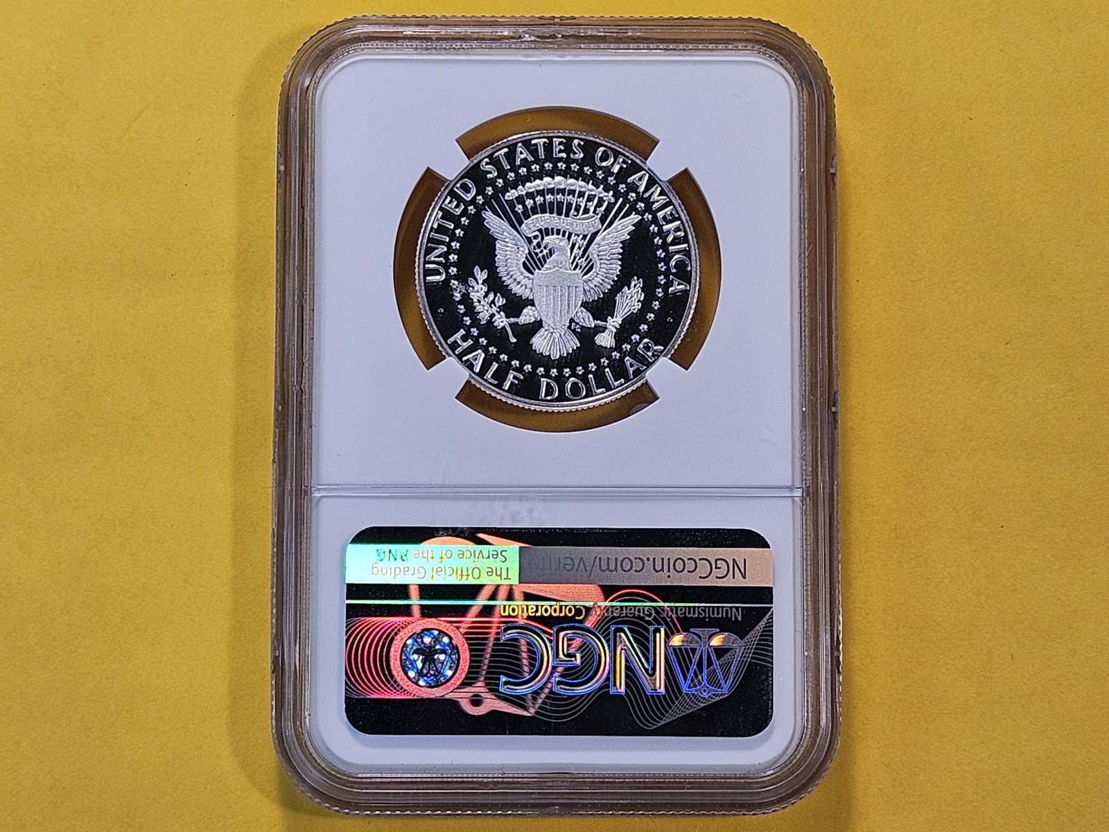 PERFECT! NGC 2019-S Kennedy .999 Fine Silver Half Dollar in Proof 70 Ultra Cameo - 3