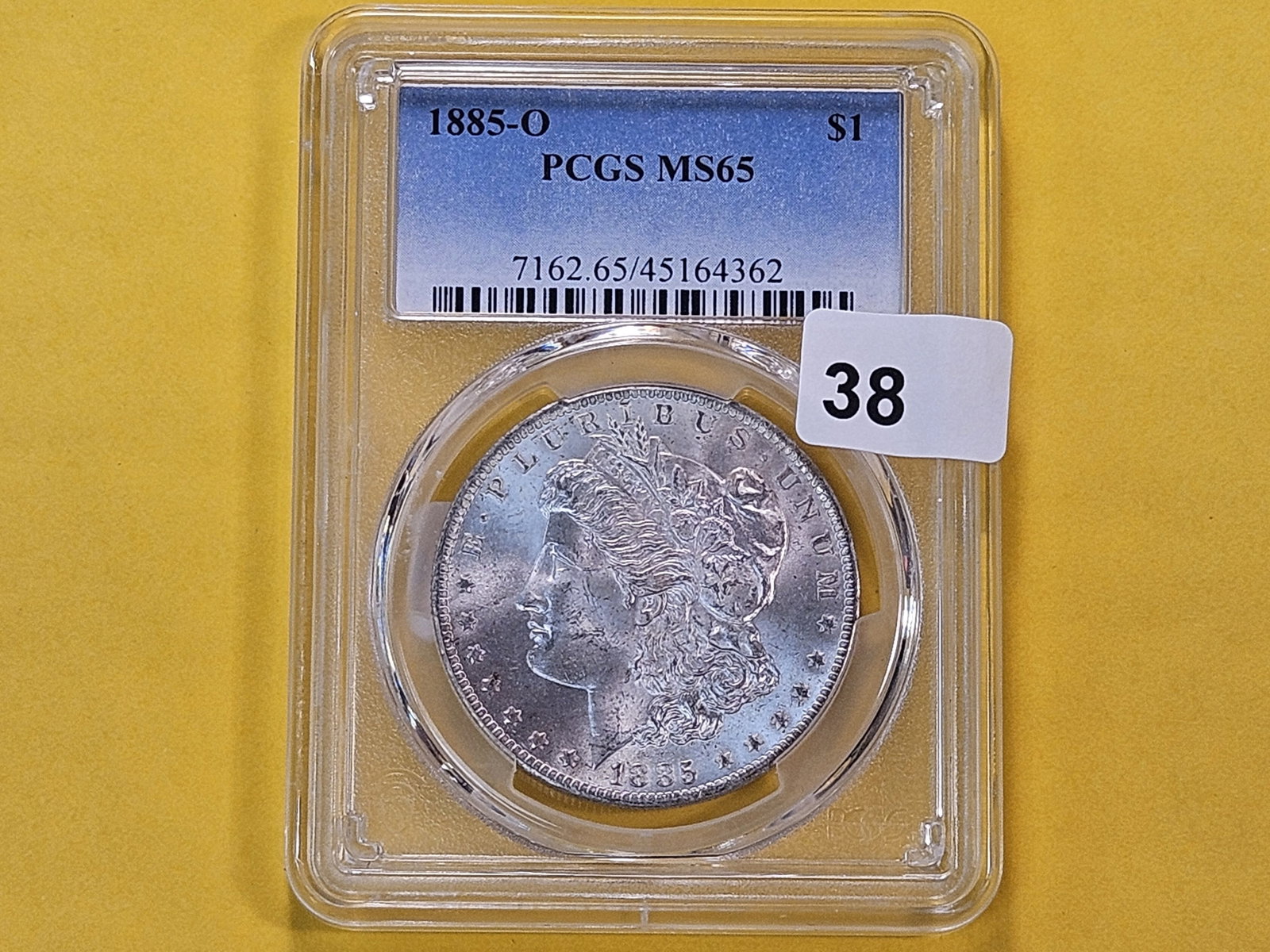 GEM! PCGS 1885-O Morgan Silver Dollar in Mint State 65 - 2