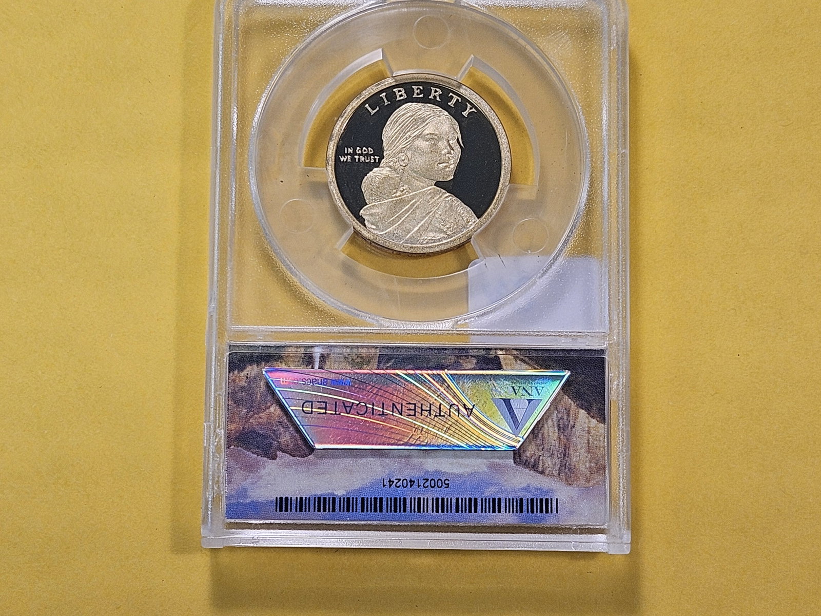 PERFECT! ANACS 2011-S Sacagawea Dollar in Proof 70 Deep Cameo - 3