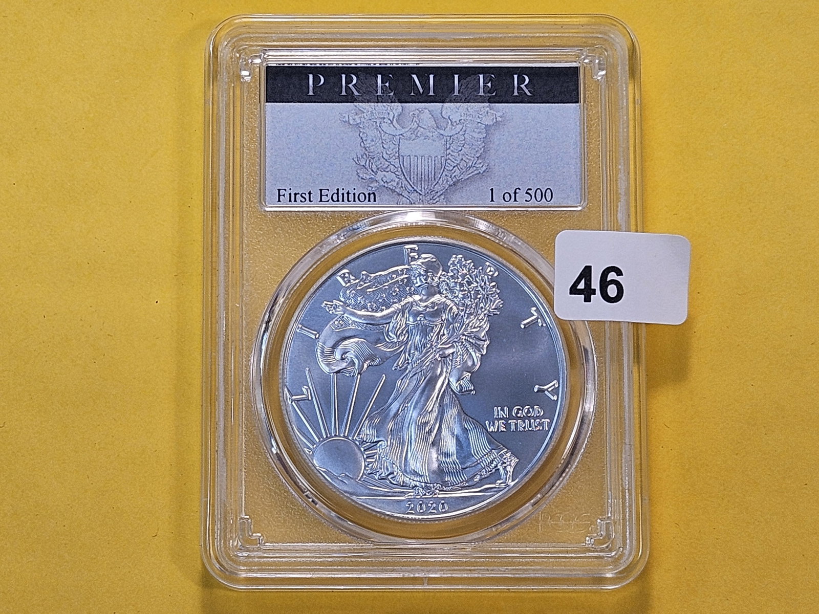 PERFECT! PCGS 2020 American Silver Eagle in Mint State 70 - 2