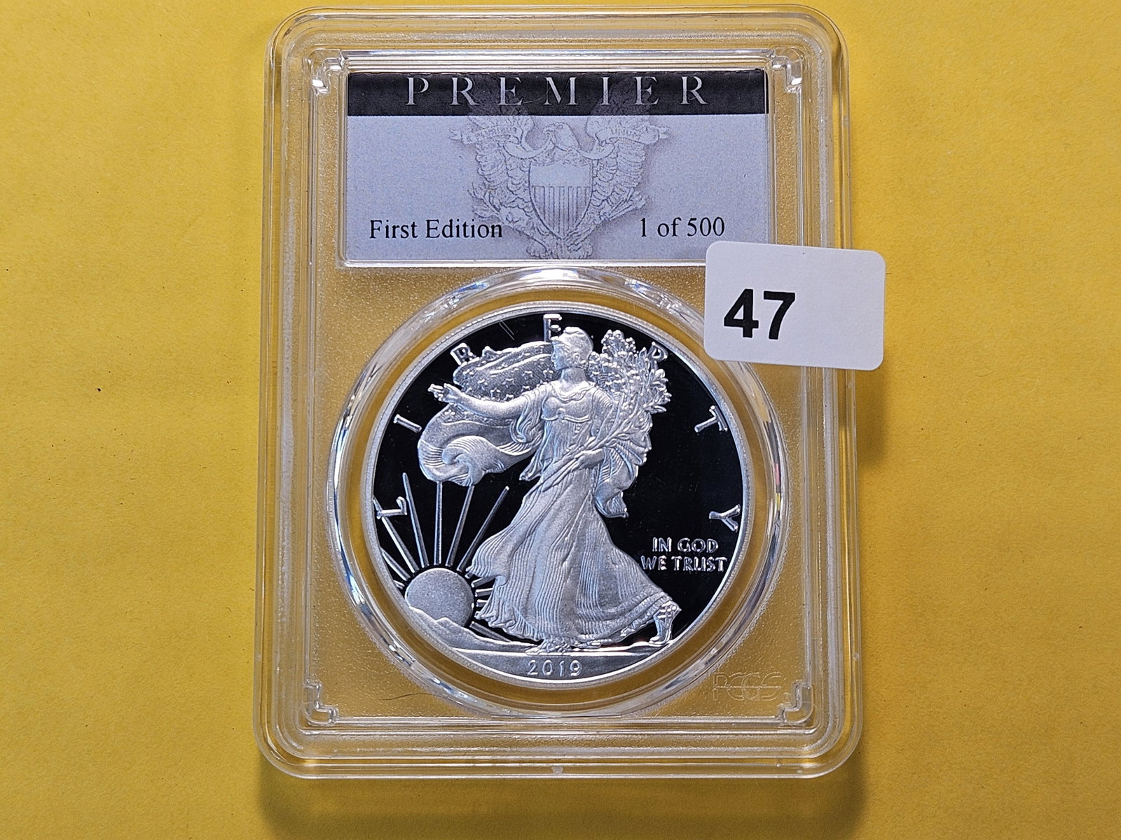 PERFECT! PCGS 2019-S American Silver Eagle in Mint State 70 - 2