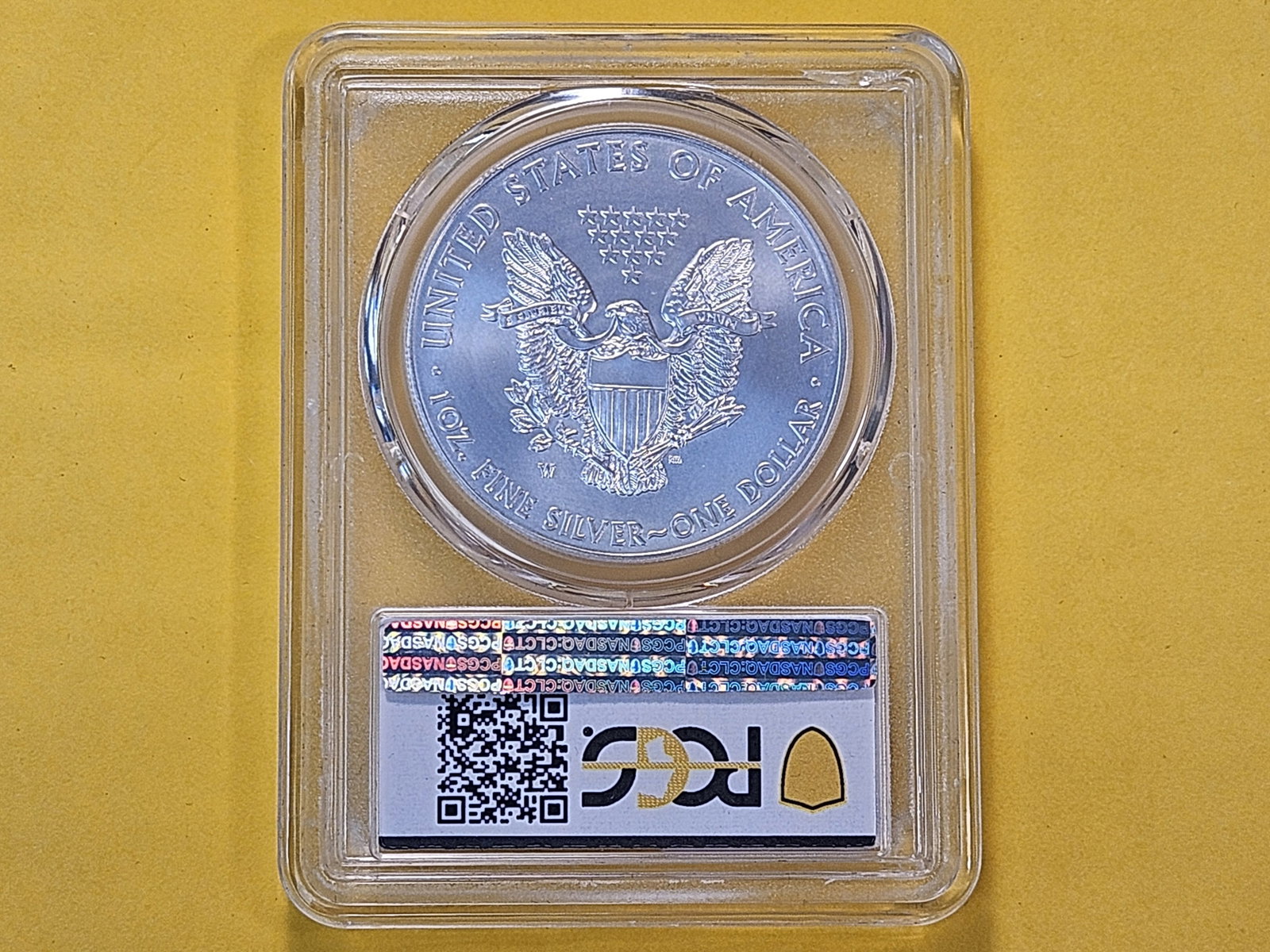 PERFECT! PCGS 2014-W American Silver Eagle in Specimen 70 - 3