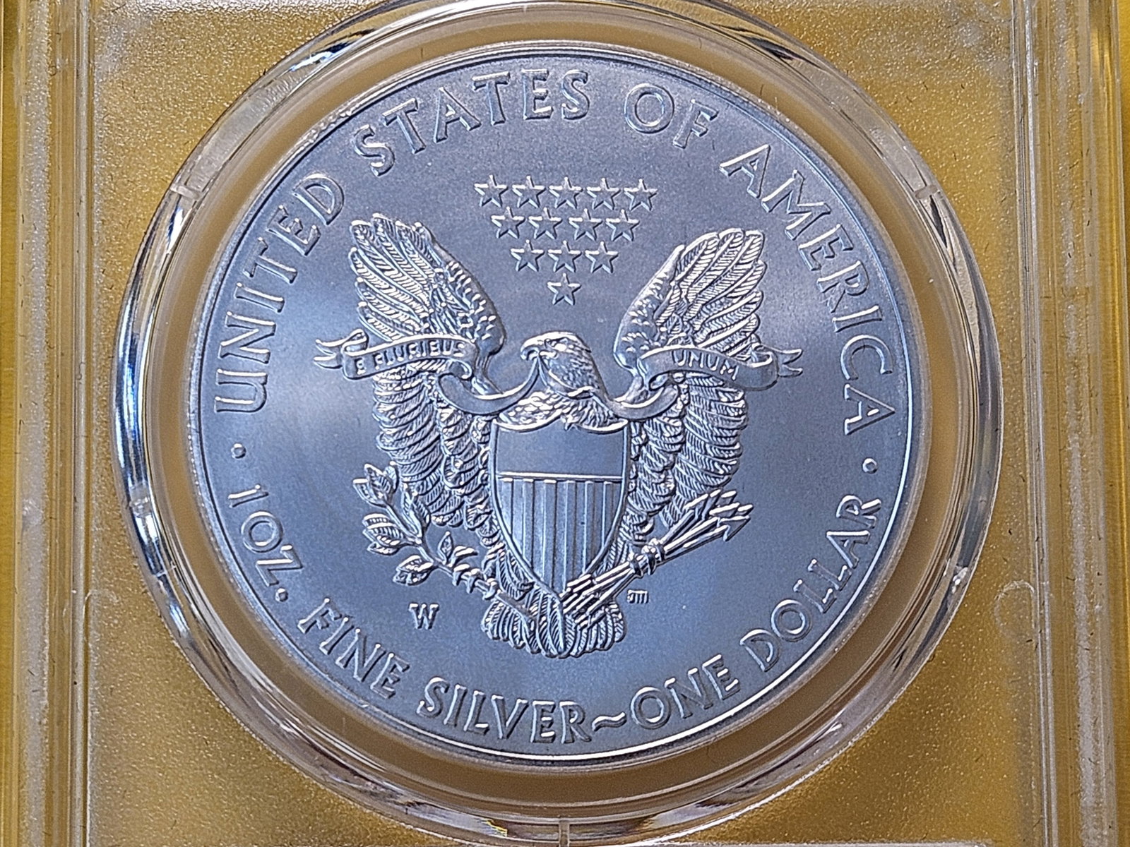 PERFECT! PCGS 2014-W American Silver Eagle in Specimen 70 - 4