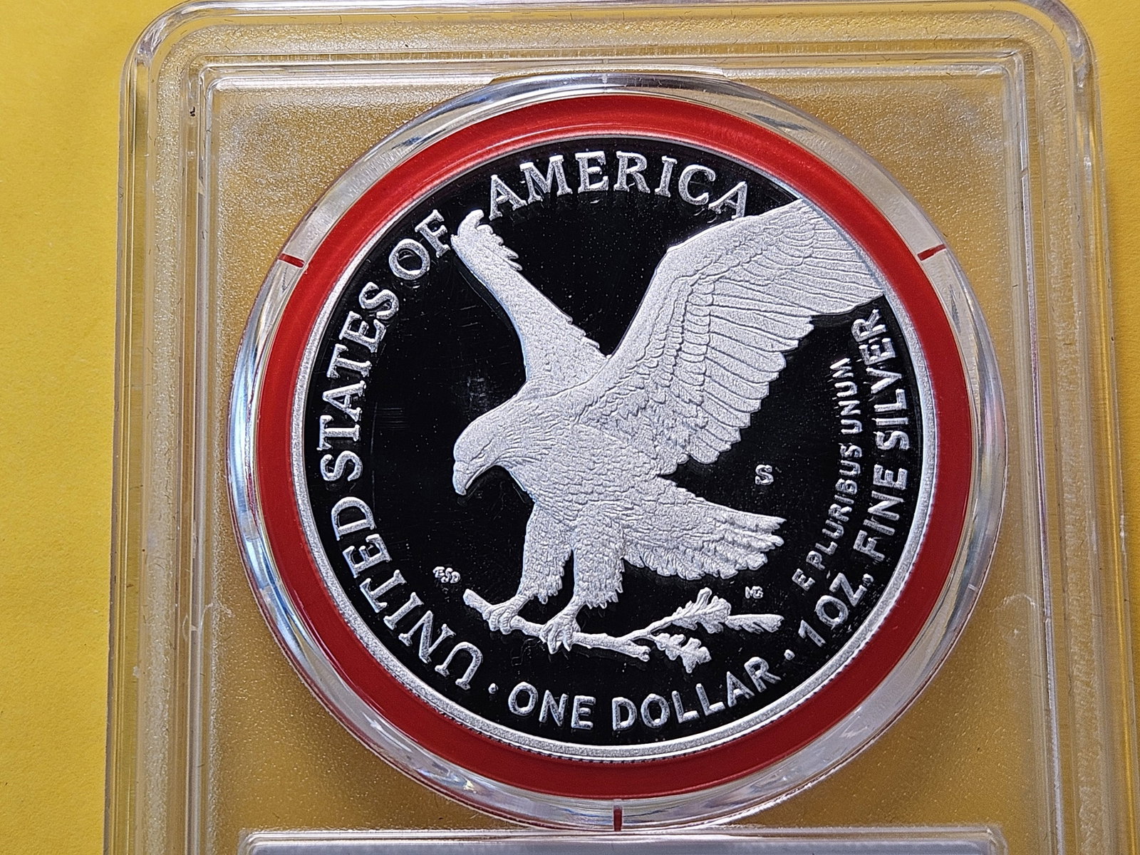 PERFECT! PCGS 2024-S American Silver Eagle in Proof 70 Deep Cameo - 4