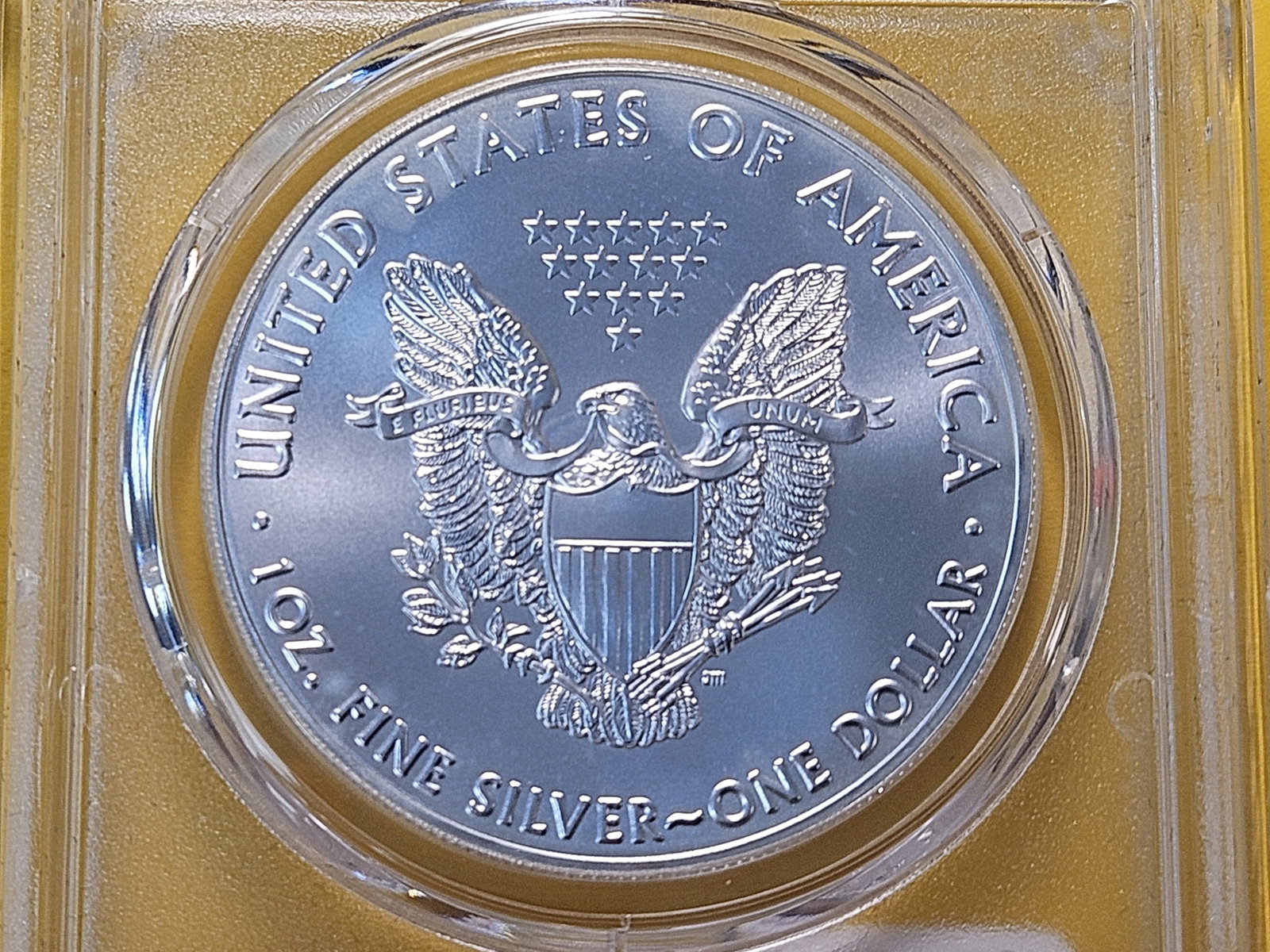 PERFECT! PCGS 2020 American Silver Eagle in Mint State 70 - 4