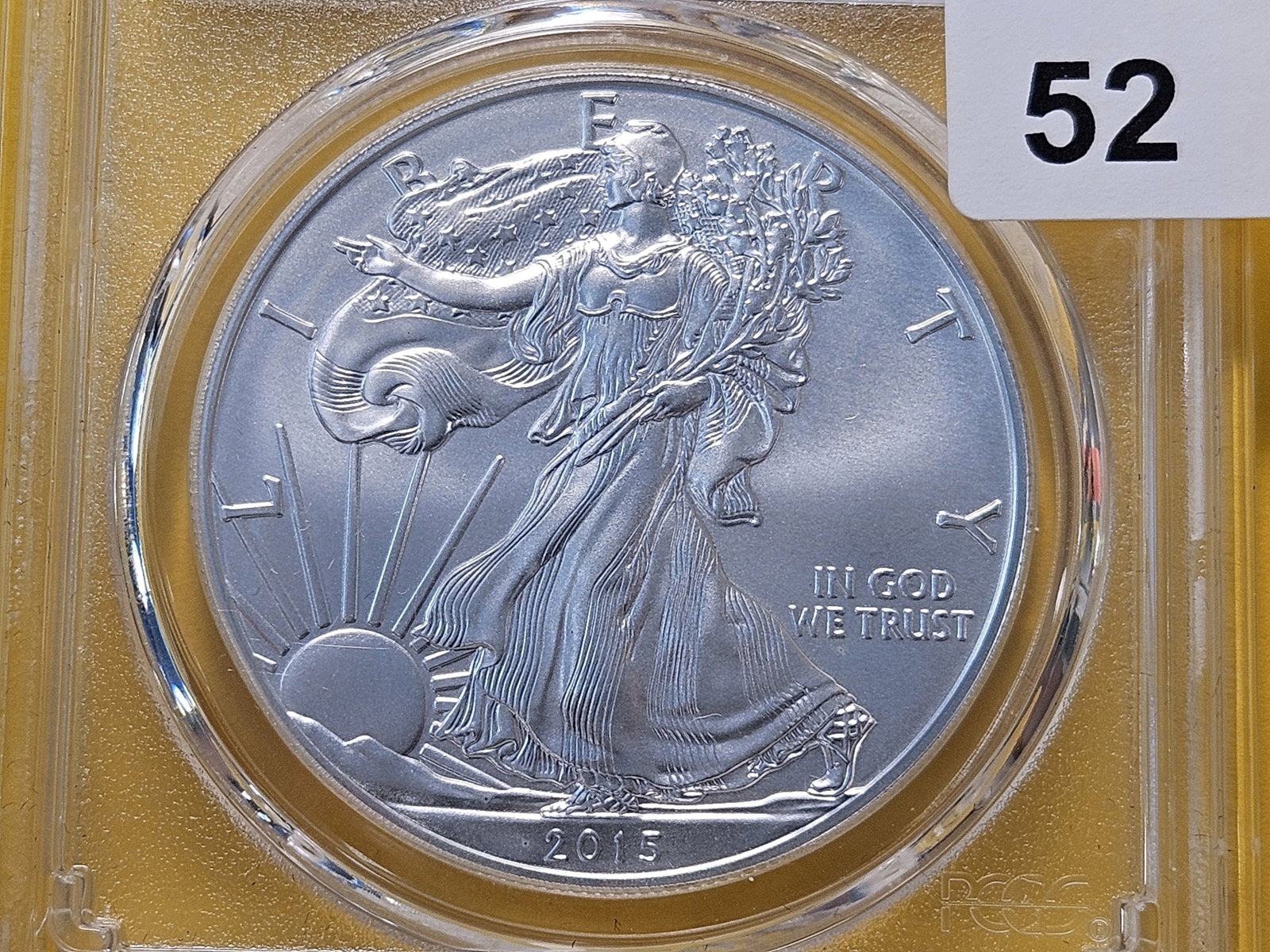 PERFECT! PCGS 2015-W American Silver Eagle in Specimen 70