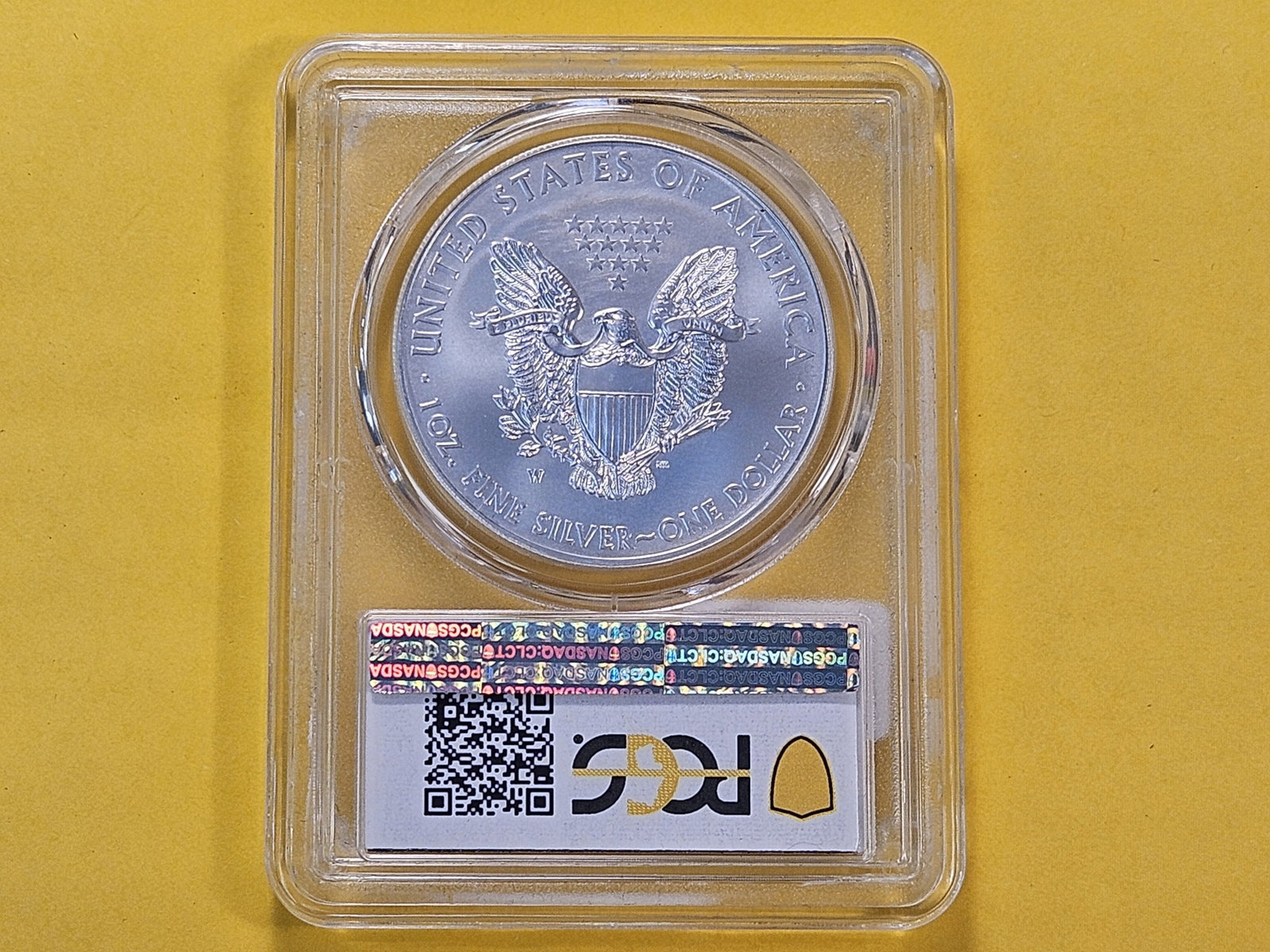 PERFECT! PCGS 2015-W American Silver Eagle in Specimen 70 - 3