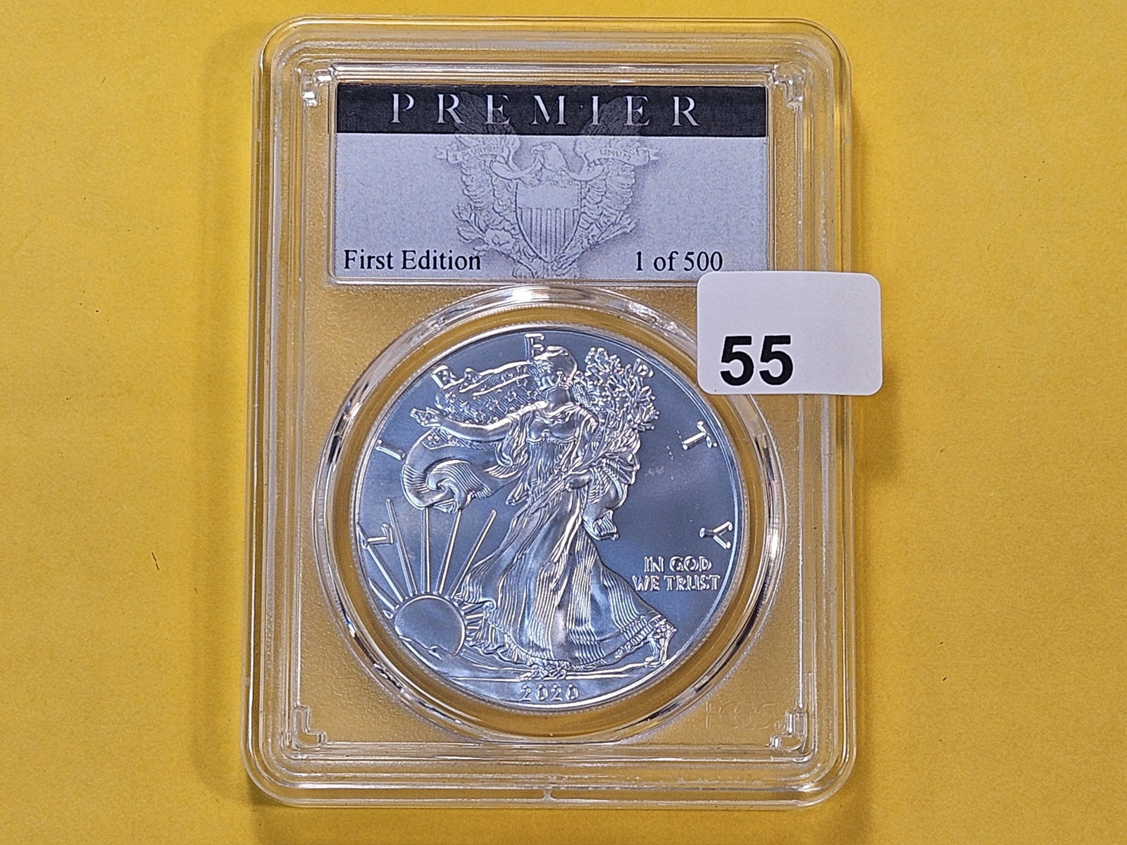 PERFECT! PCGS 2020 American Silver Eagle in Mint State 70 - 2