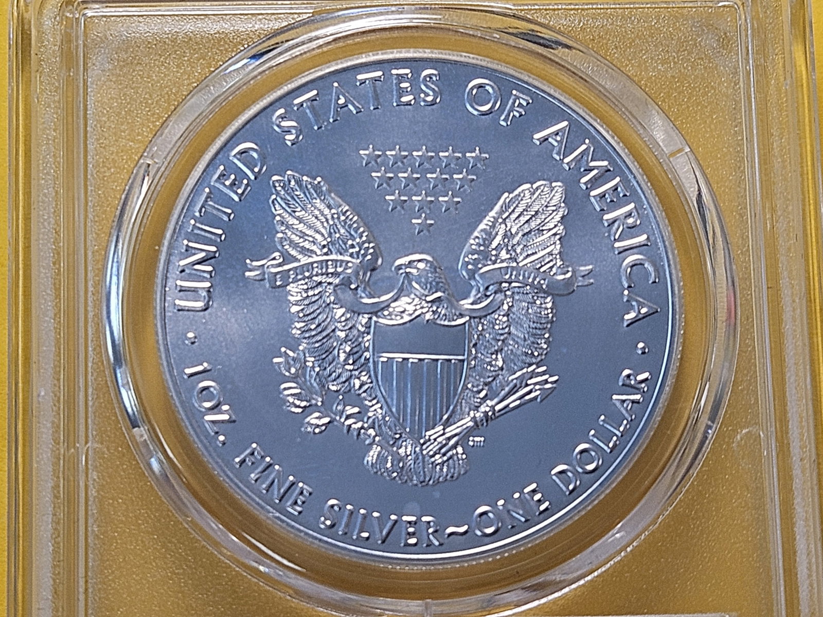 PERFECT! PCGS 2020 American Silver Eagle in Mint State 70 - 4