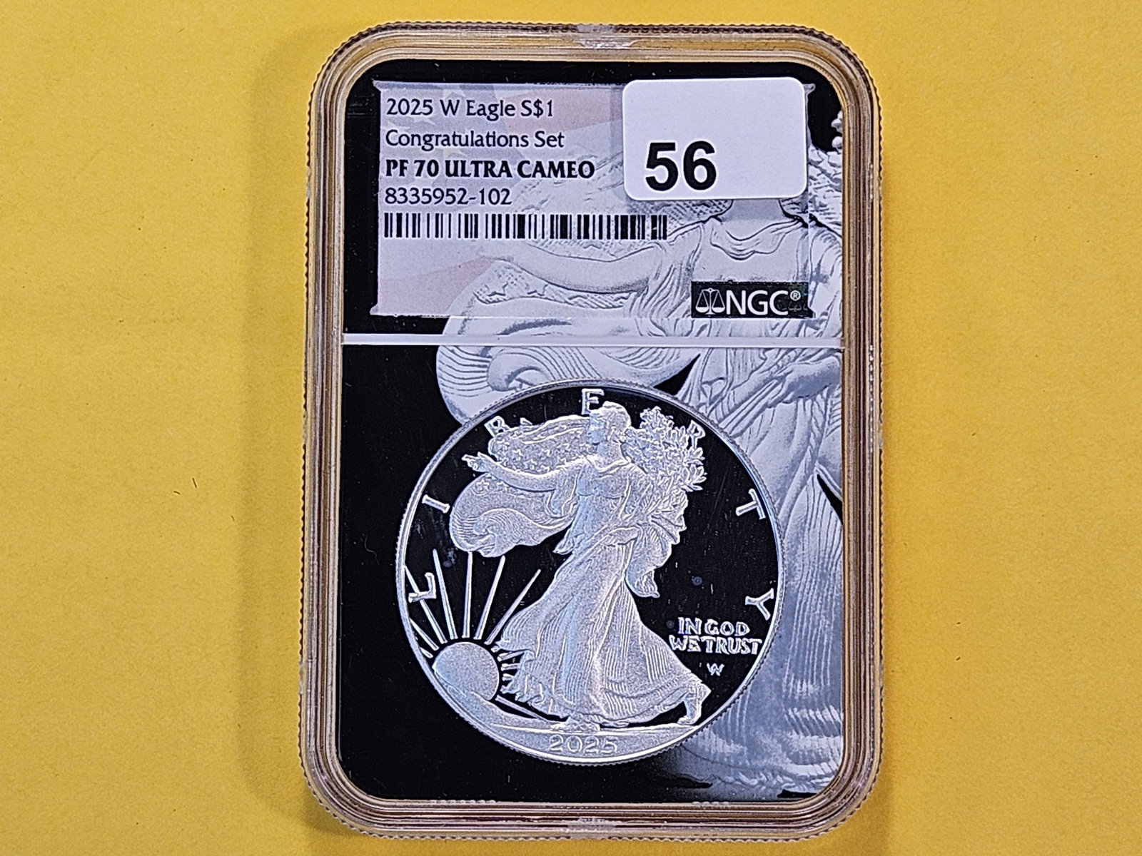 PERFECT! NGC 2025-W American Silver Eagle in Proof 70 Ultra Cameo - 2