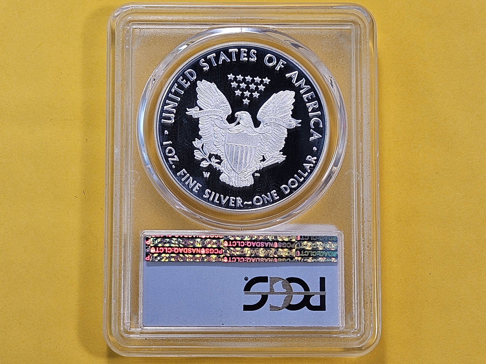 PERFECT! PCGS 2018-W American Silver Eagle in Proof 70 Deep Cameo - 3